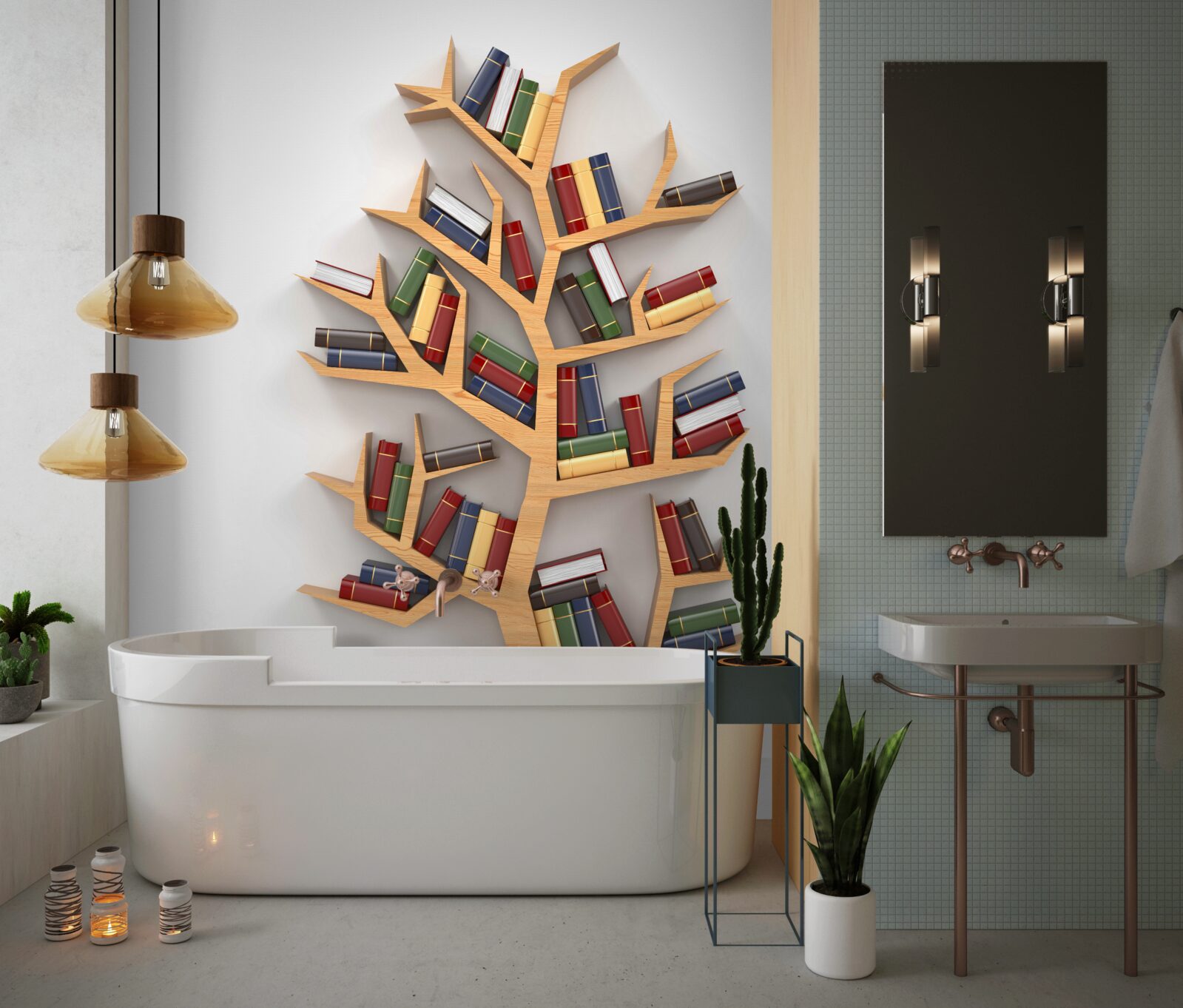 Fototapet raft din lemn