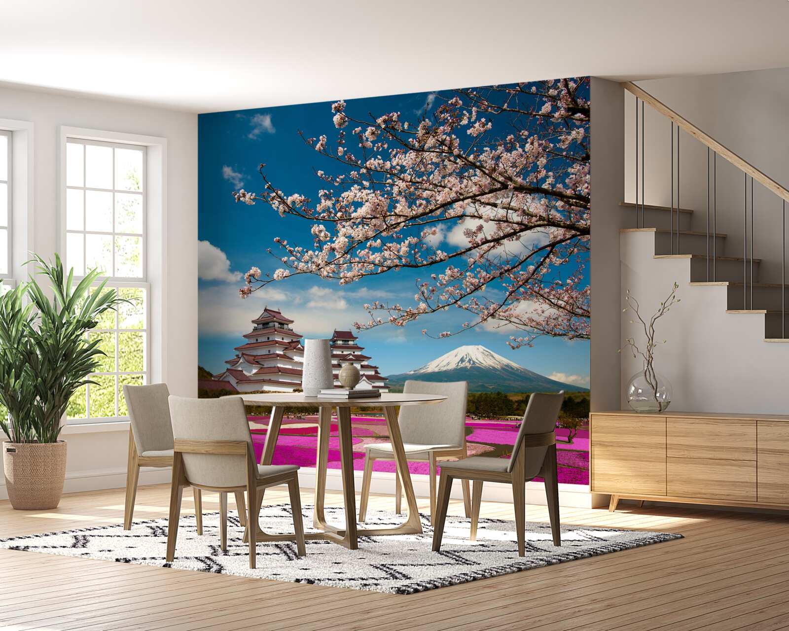 Fototapet Grădini japoneze în soare