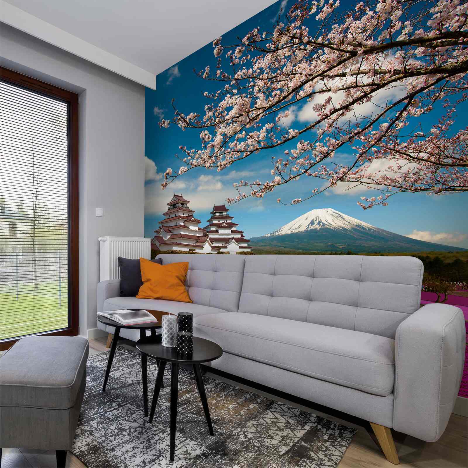 Fototapet Grădini japoneze în soare