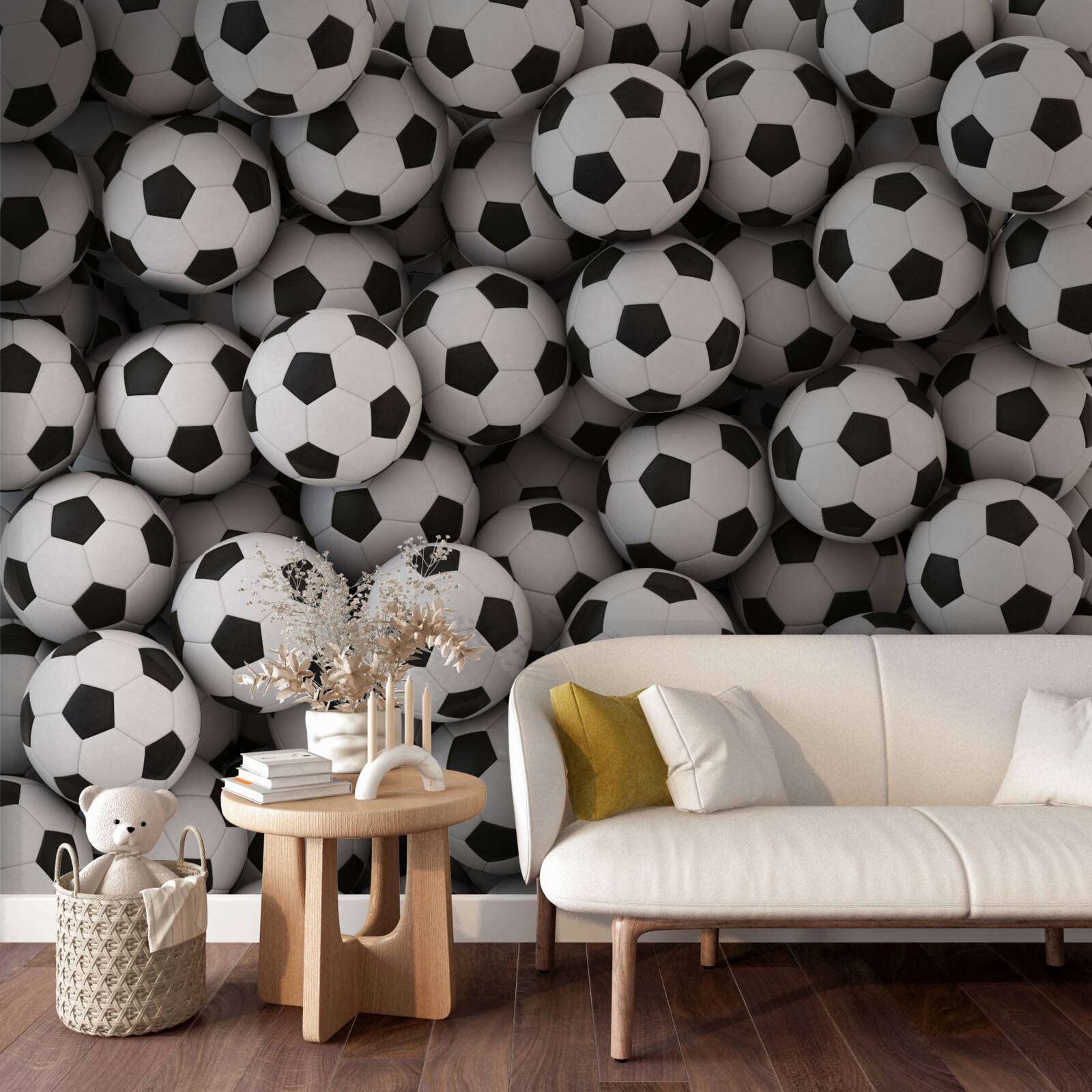 Fototapet o cutie plină de bile