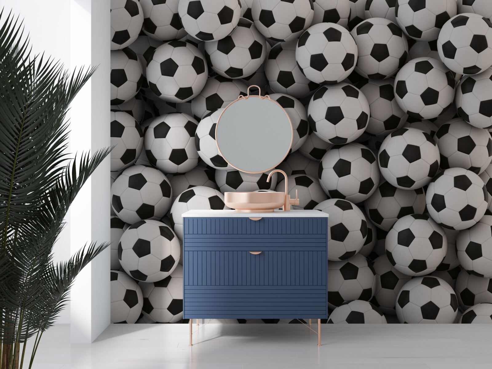 Fototapet o cutie plină de bile