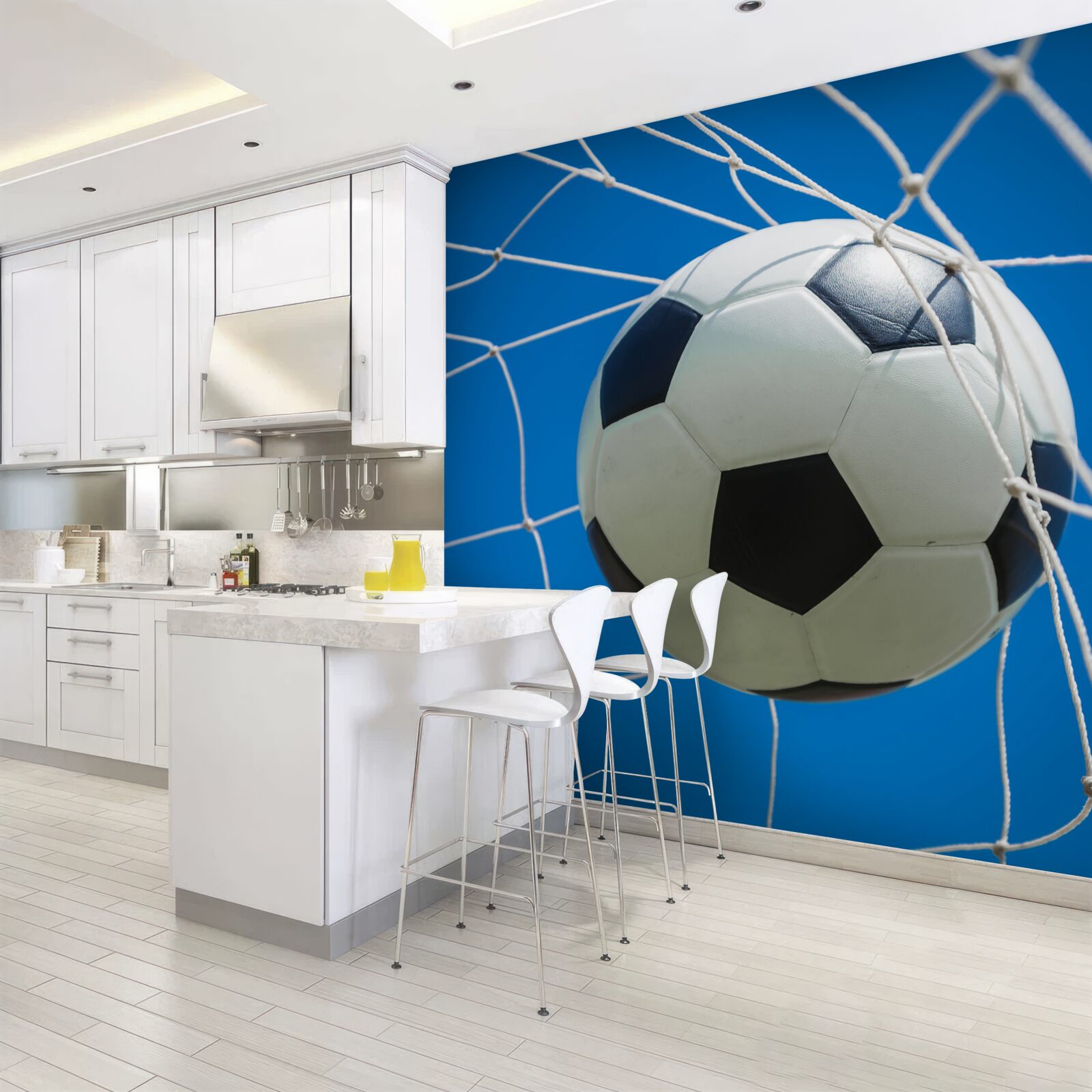 Fototapet minge în poartă