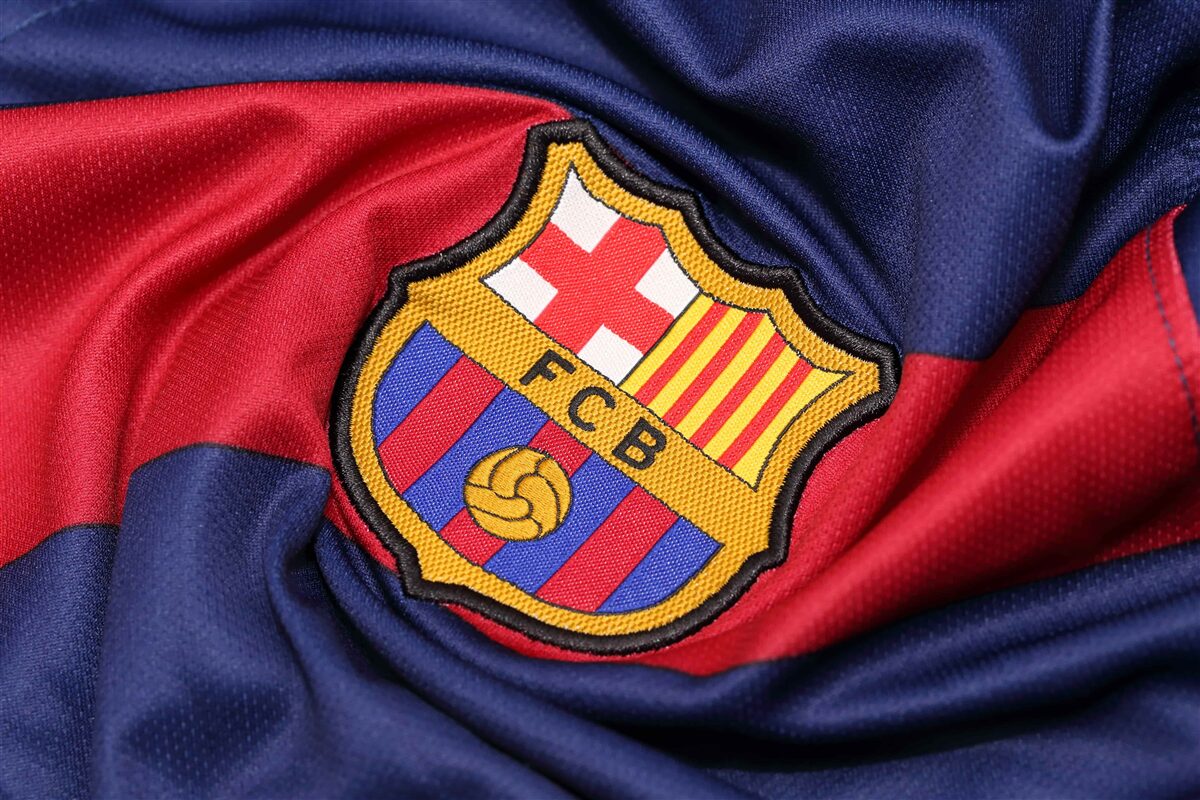 Fototapet emblema clubului de fotbal barcelona