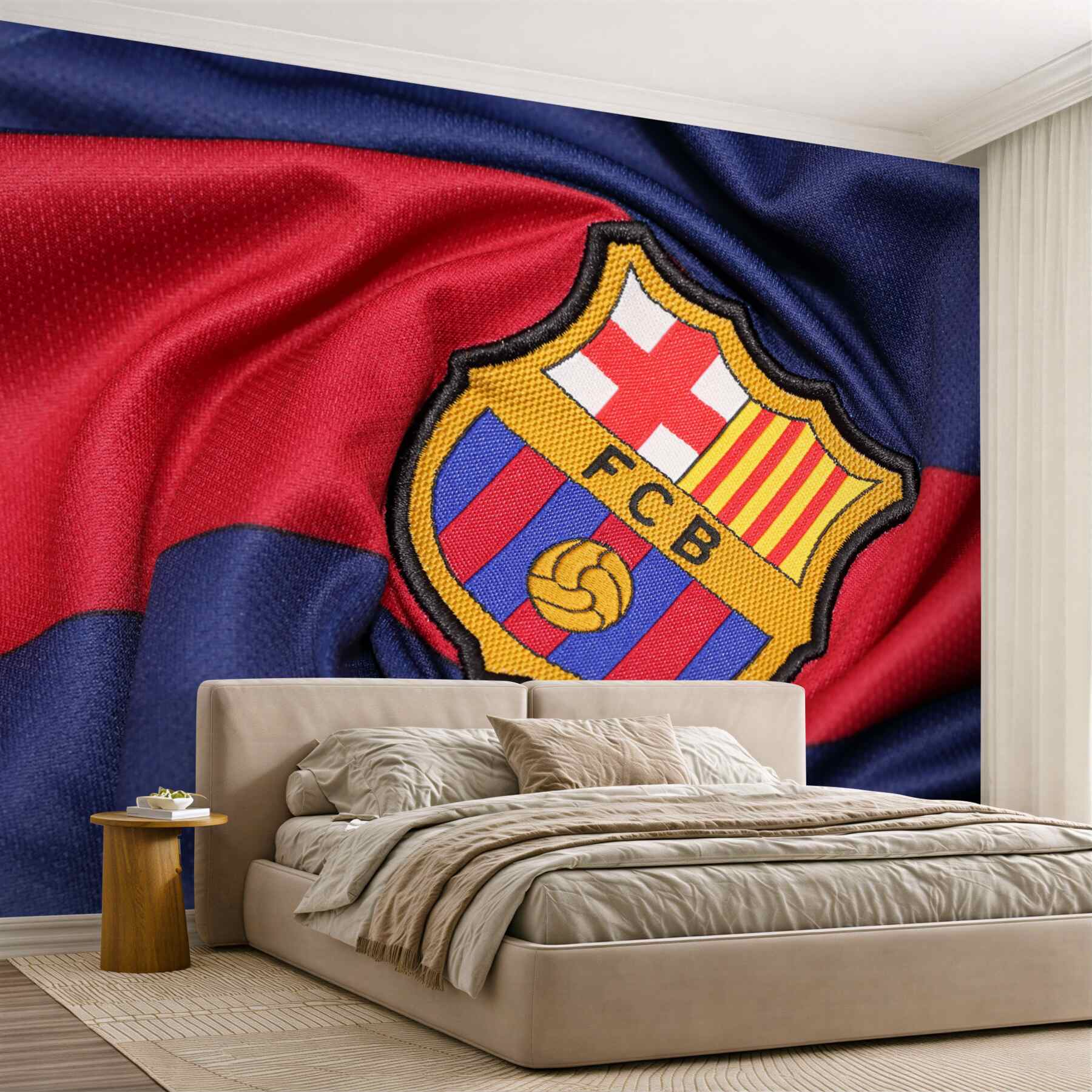 Fototapeta godło klubu piłkarskiego barcelony