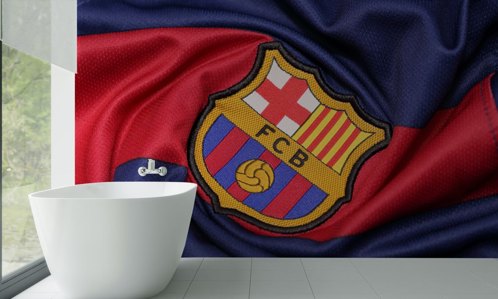 Fototapet emblema clubului de fotbal barcelona