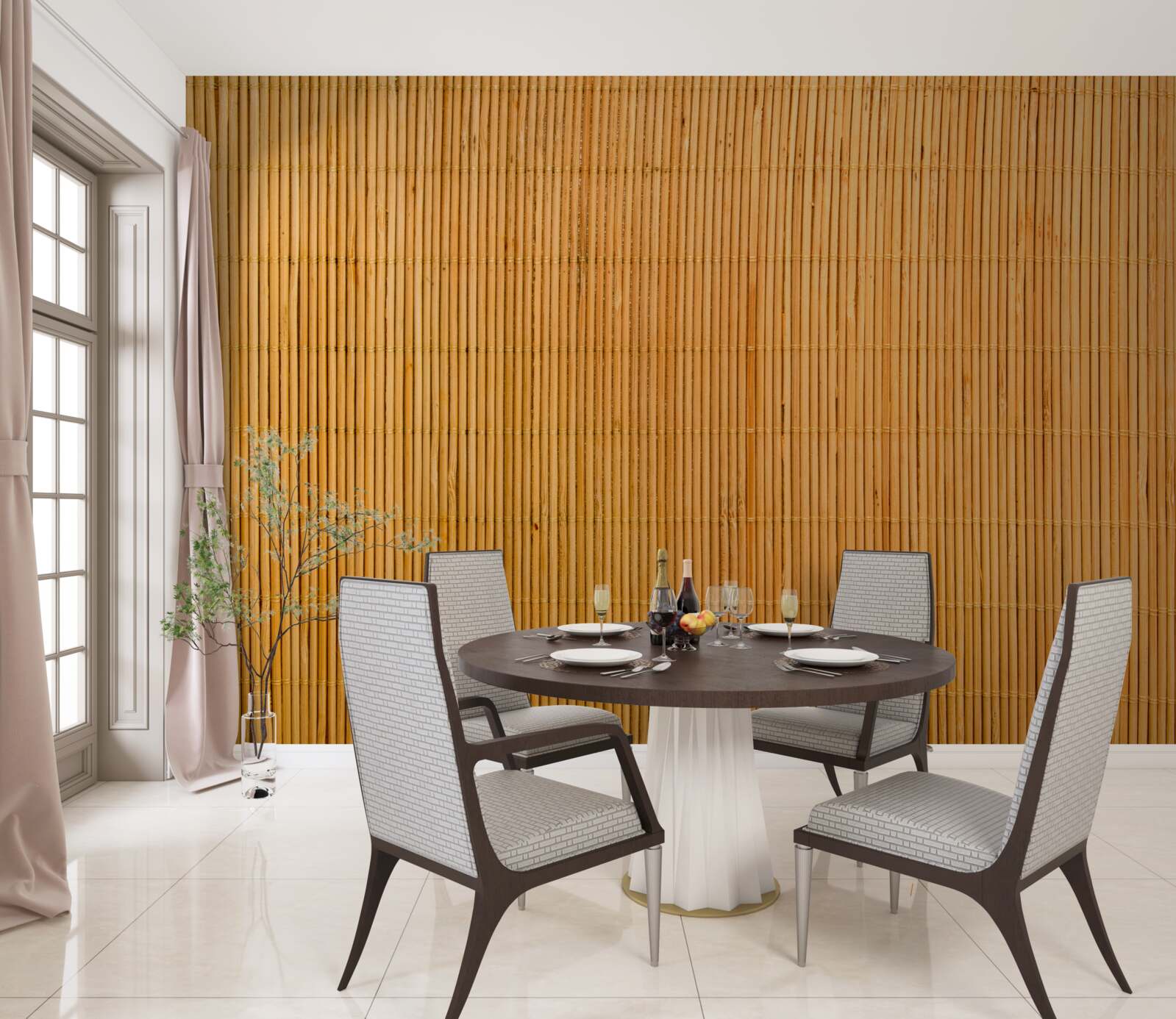 Fototapet tabletă pentru servirea rulourilor