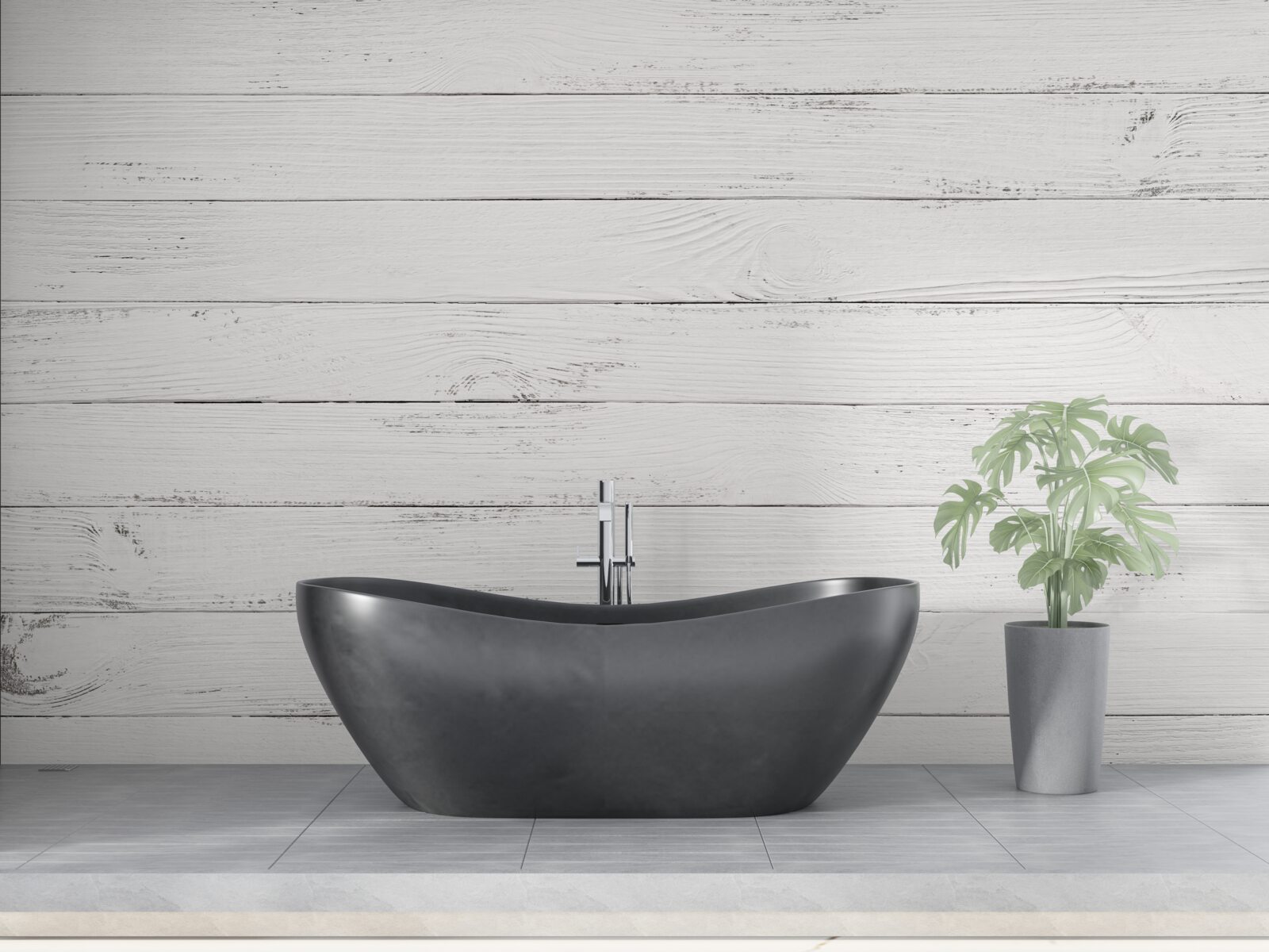 Fototapet panouri albe dispuse orizontal