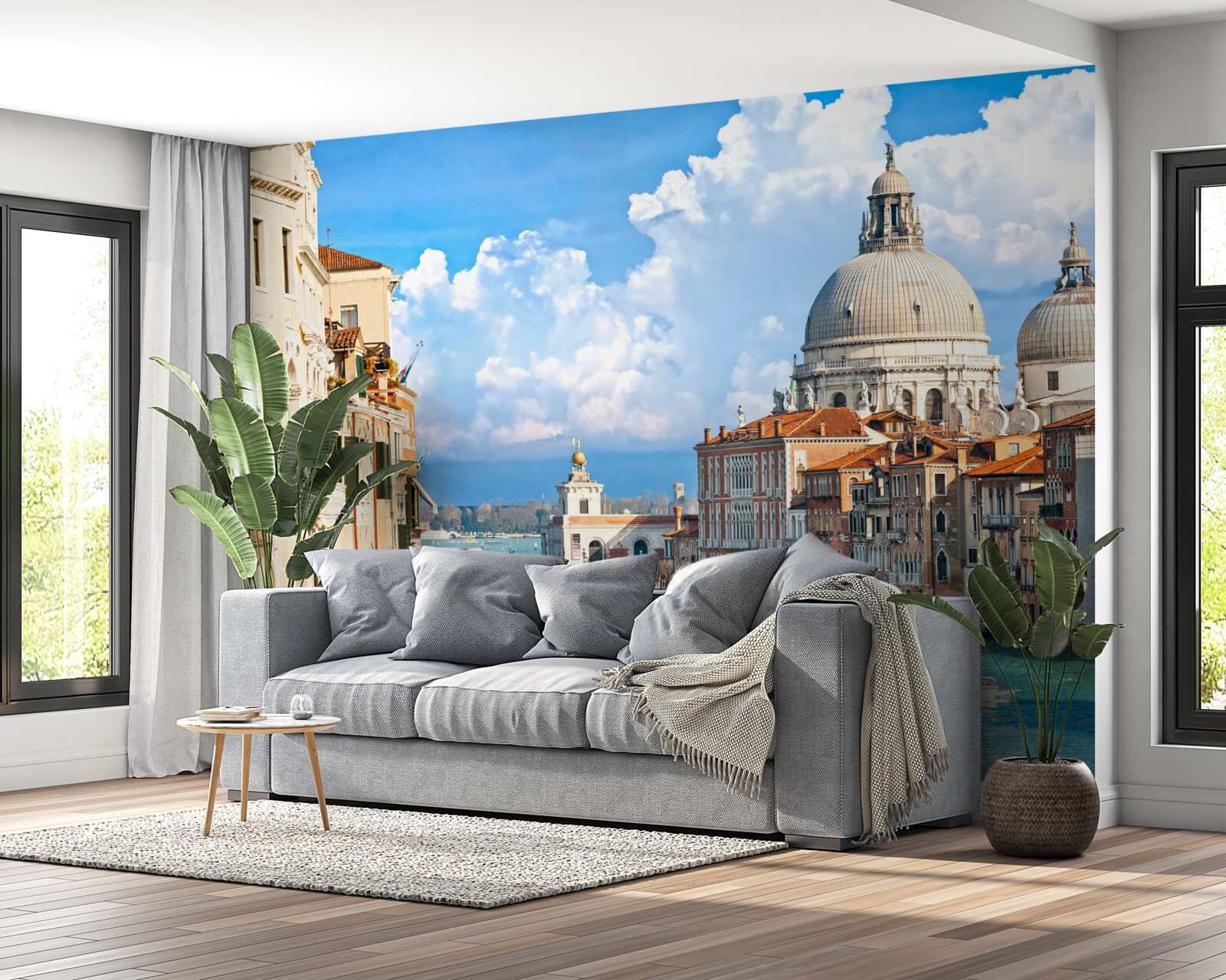 Fototapet vedere panoramică a orașului Veneția