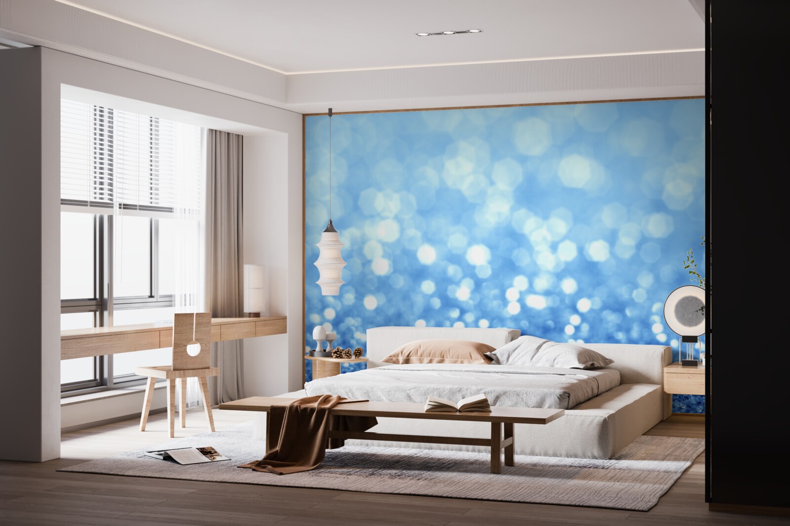 Fototapet ploaie de dimineață