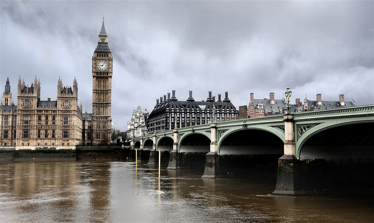 Fototapet podul londonez peste thames