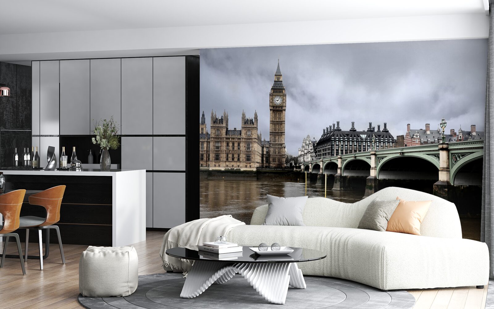 Fototapet podul londonez peste thames