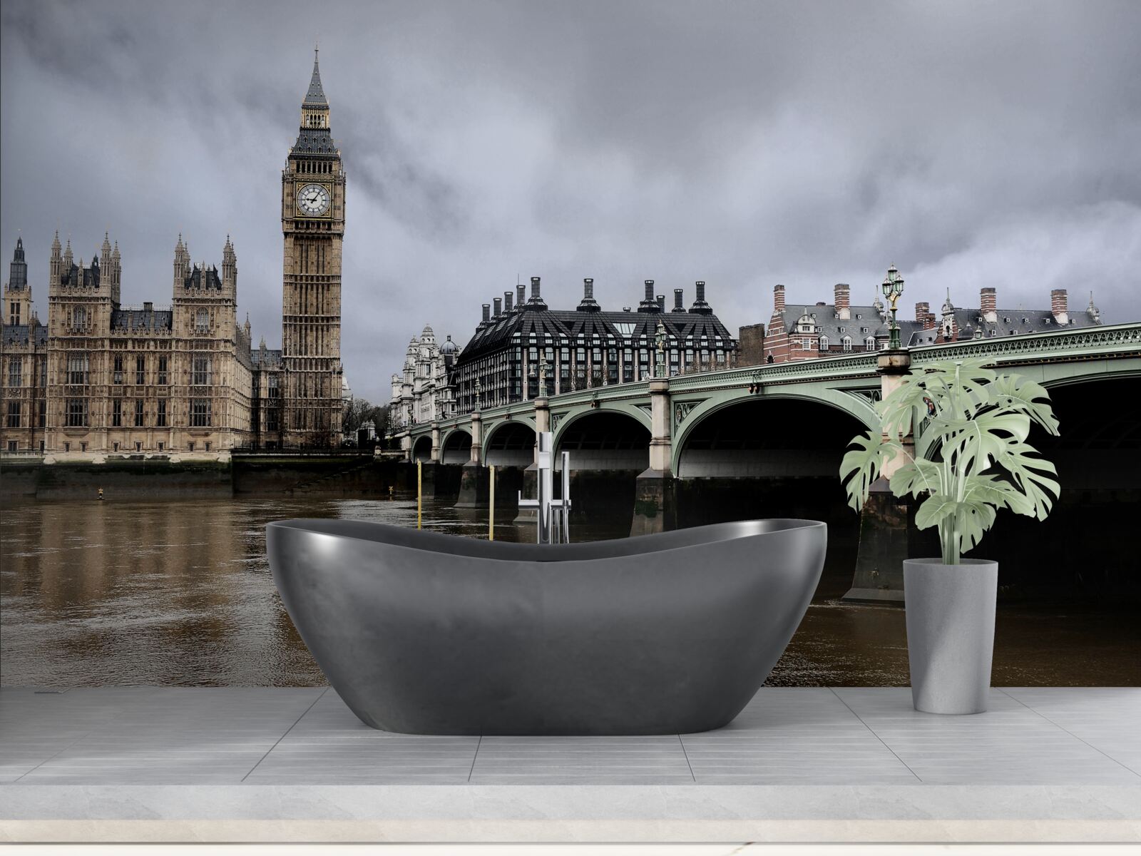 Fototapet podul londonez peste thames