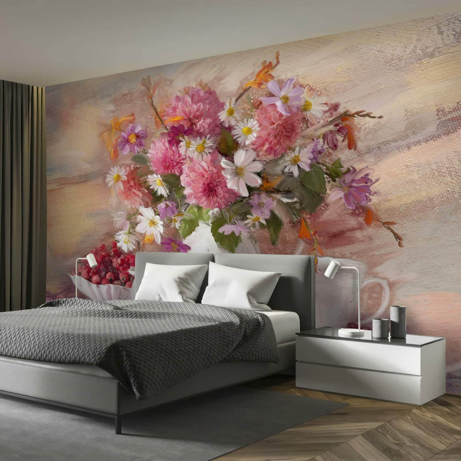 Fototapet viață statică cu ceai