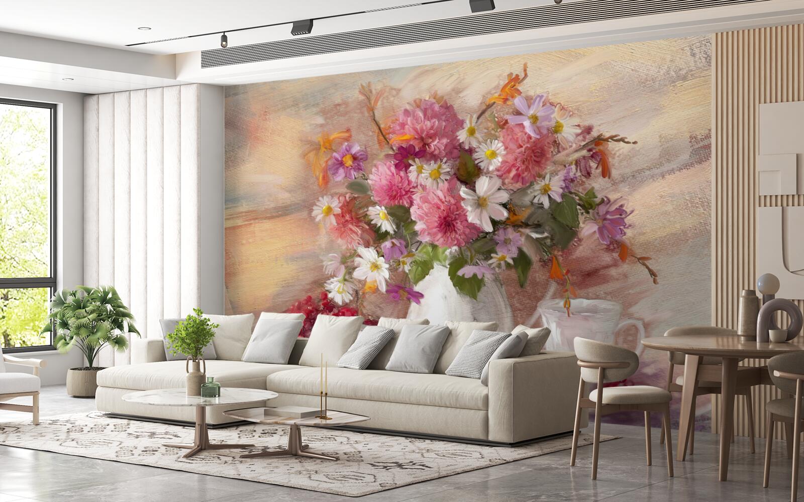 Fototapet viață statică cu ceai