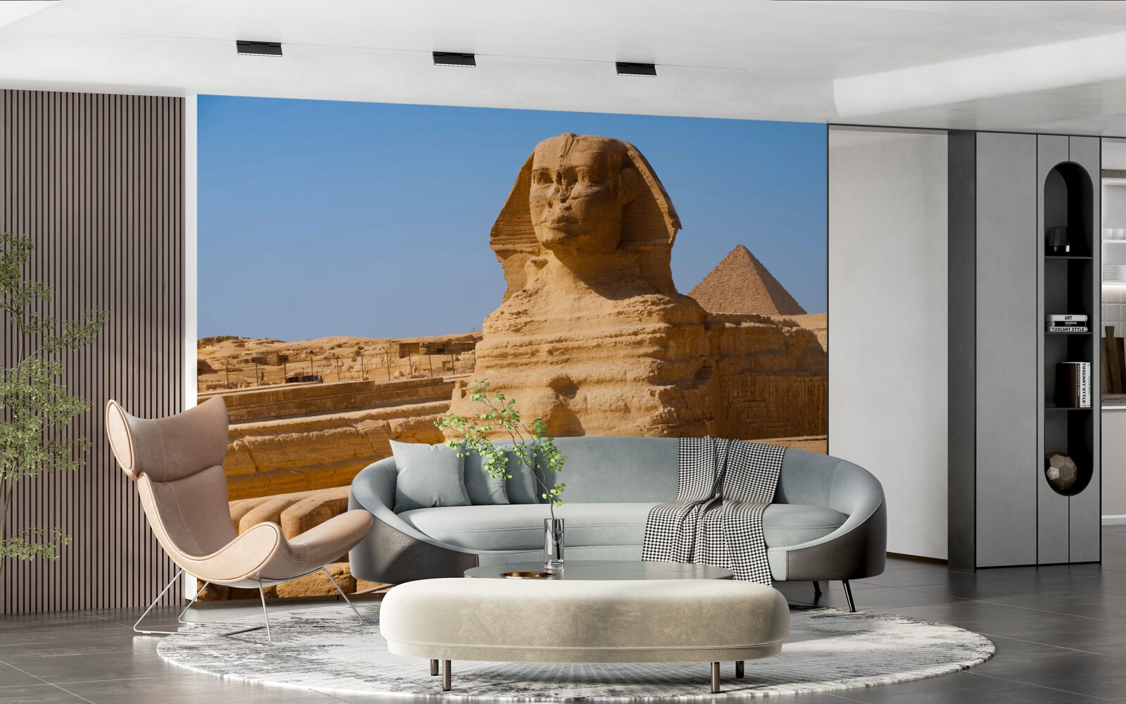 Fototapet Sfinxul egiptean antic