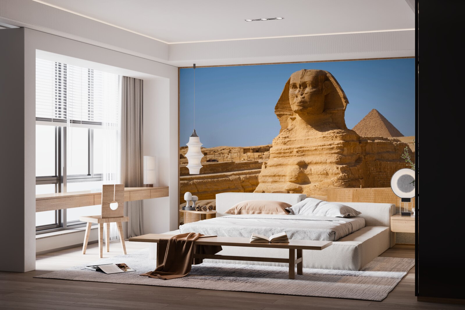 Fototapet Sfinxul egiptean antic