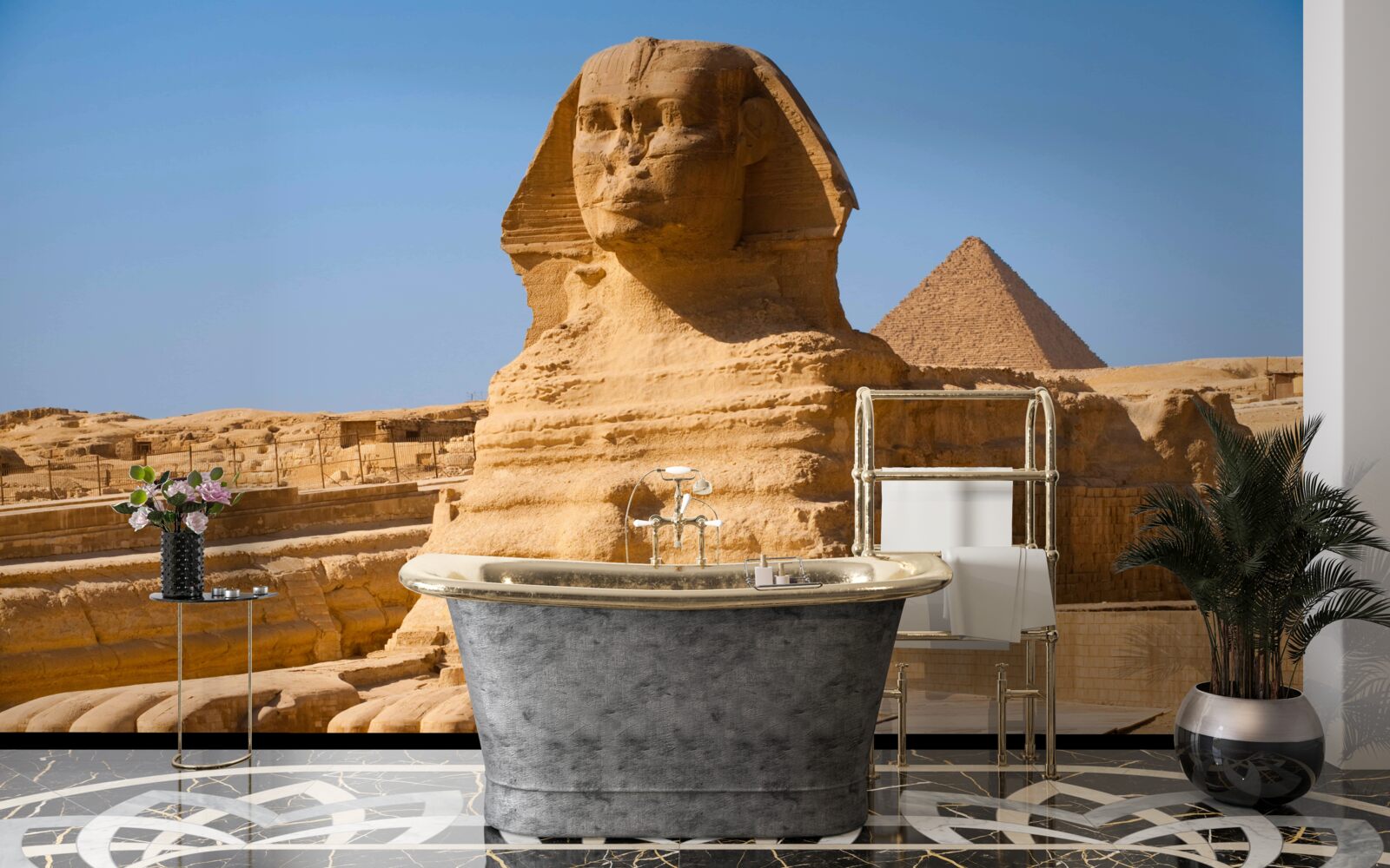 Fototapet Sfinxul egiptean antic