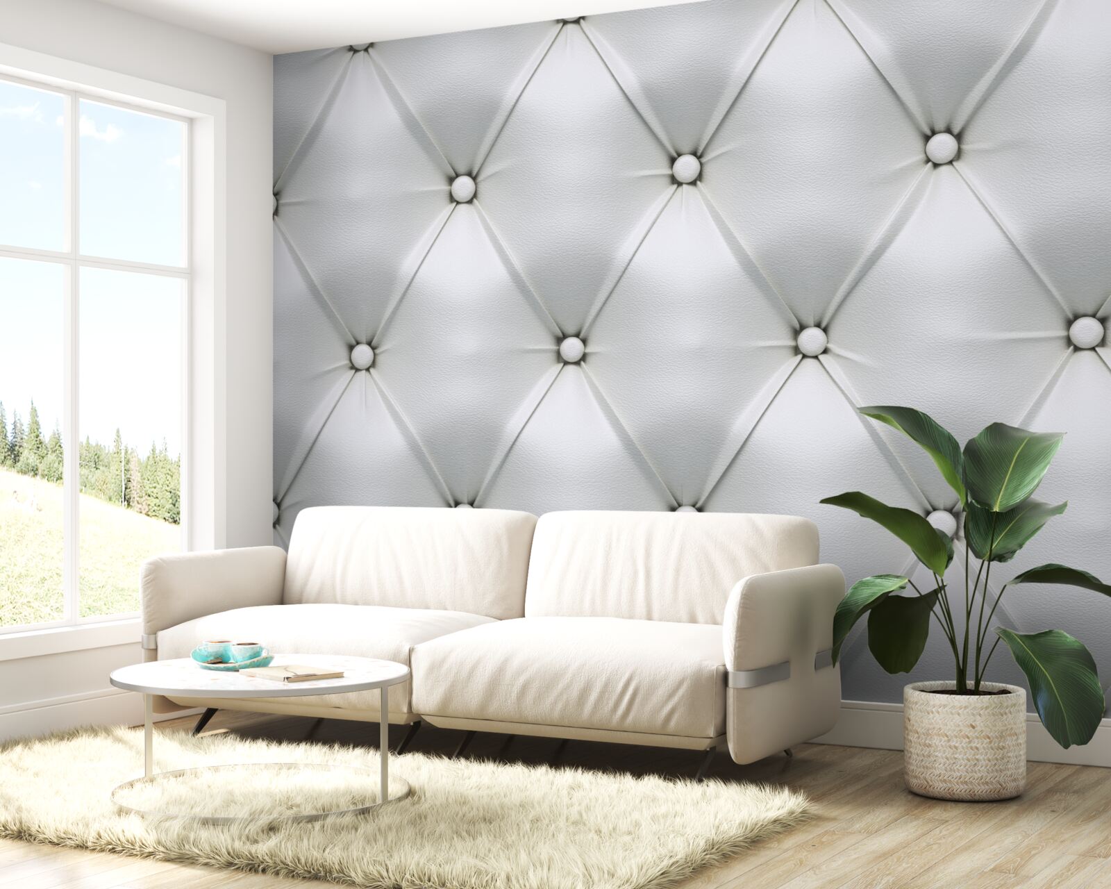 Fototapet textura țesăturii cu inserții de perle