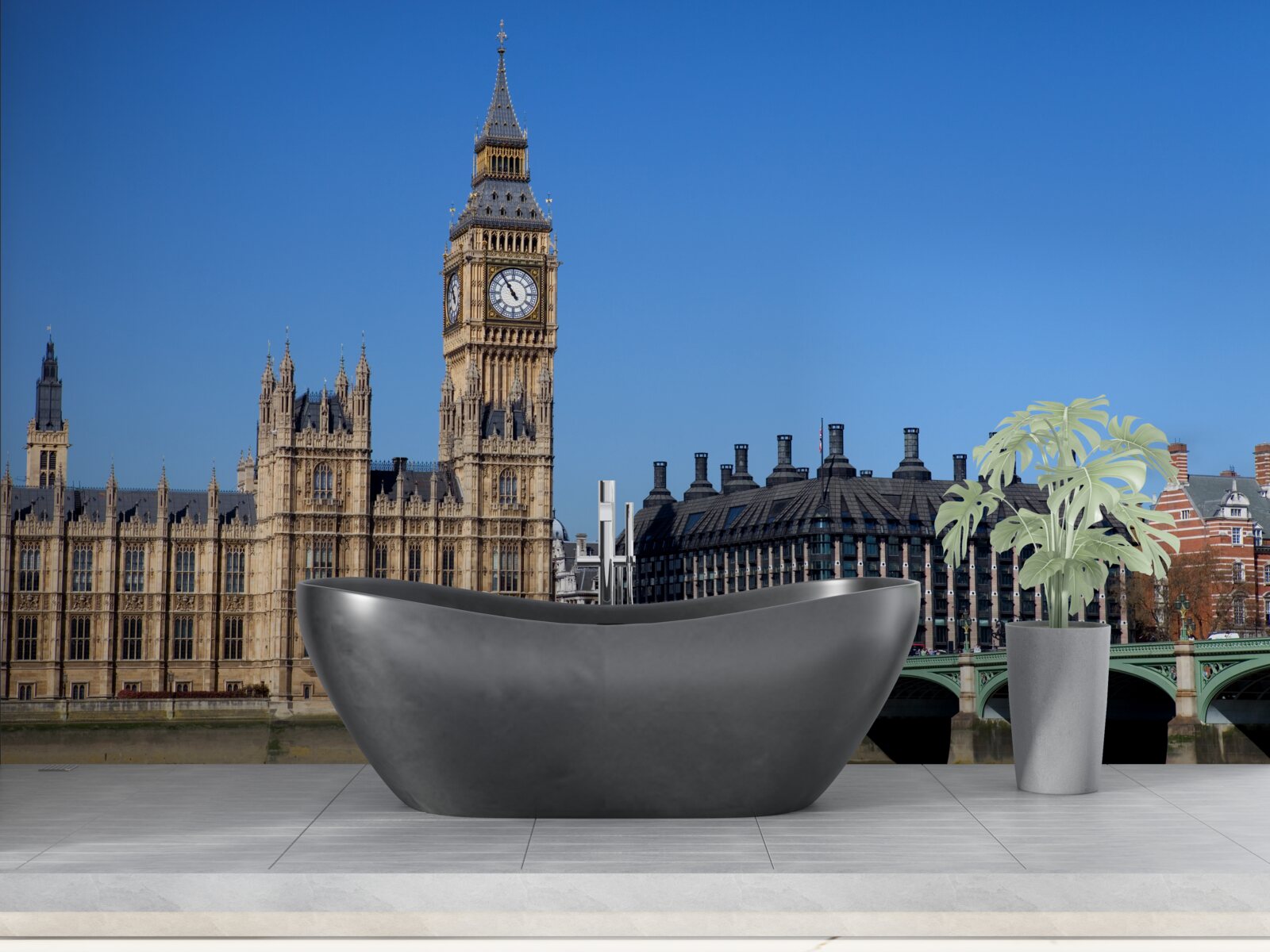 Fototapet parlamentul și big ben sunt în anglia