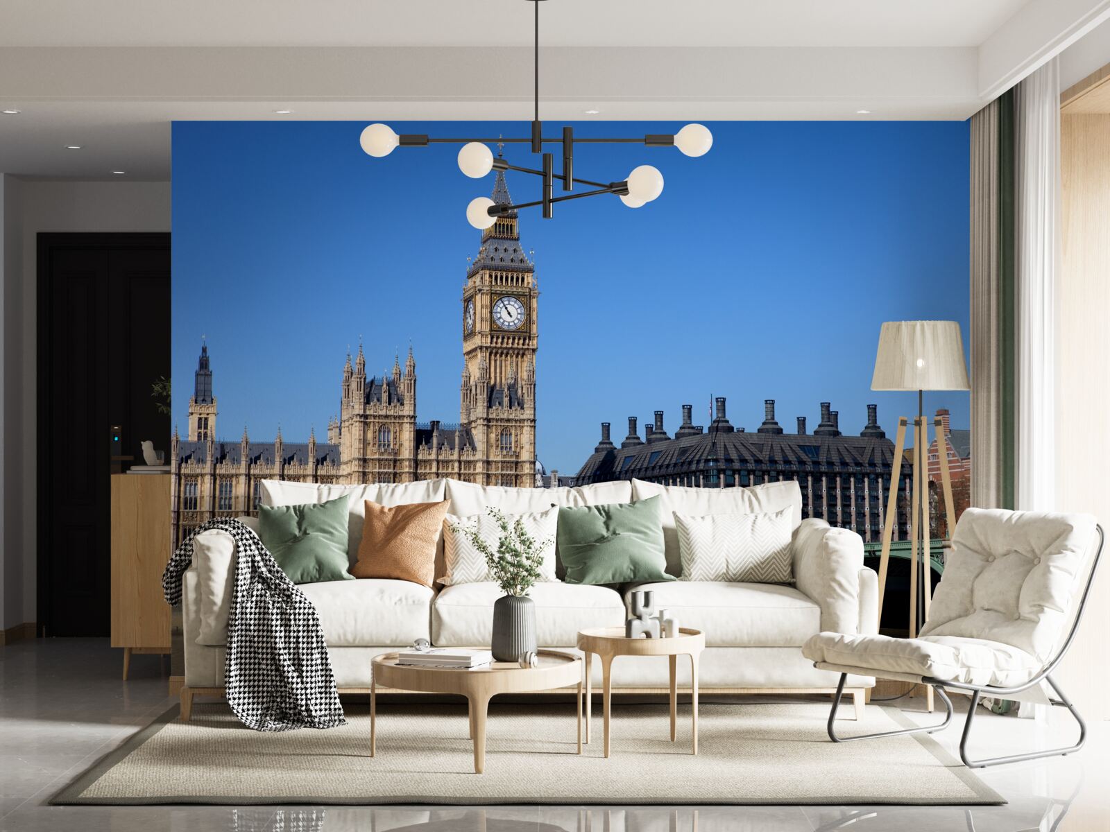 Fototapet parlamentul și big ben sunt în anglia