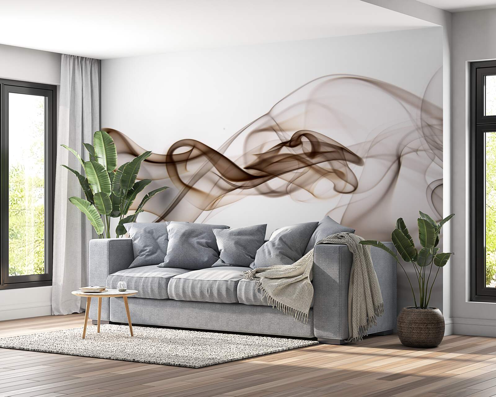 Fototapet băutură abstractă de cafea cu lapte