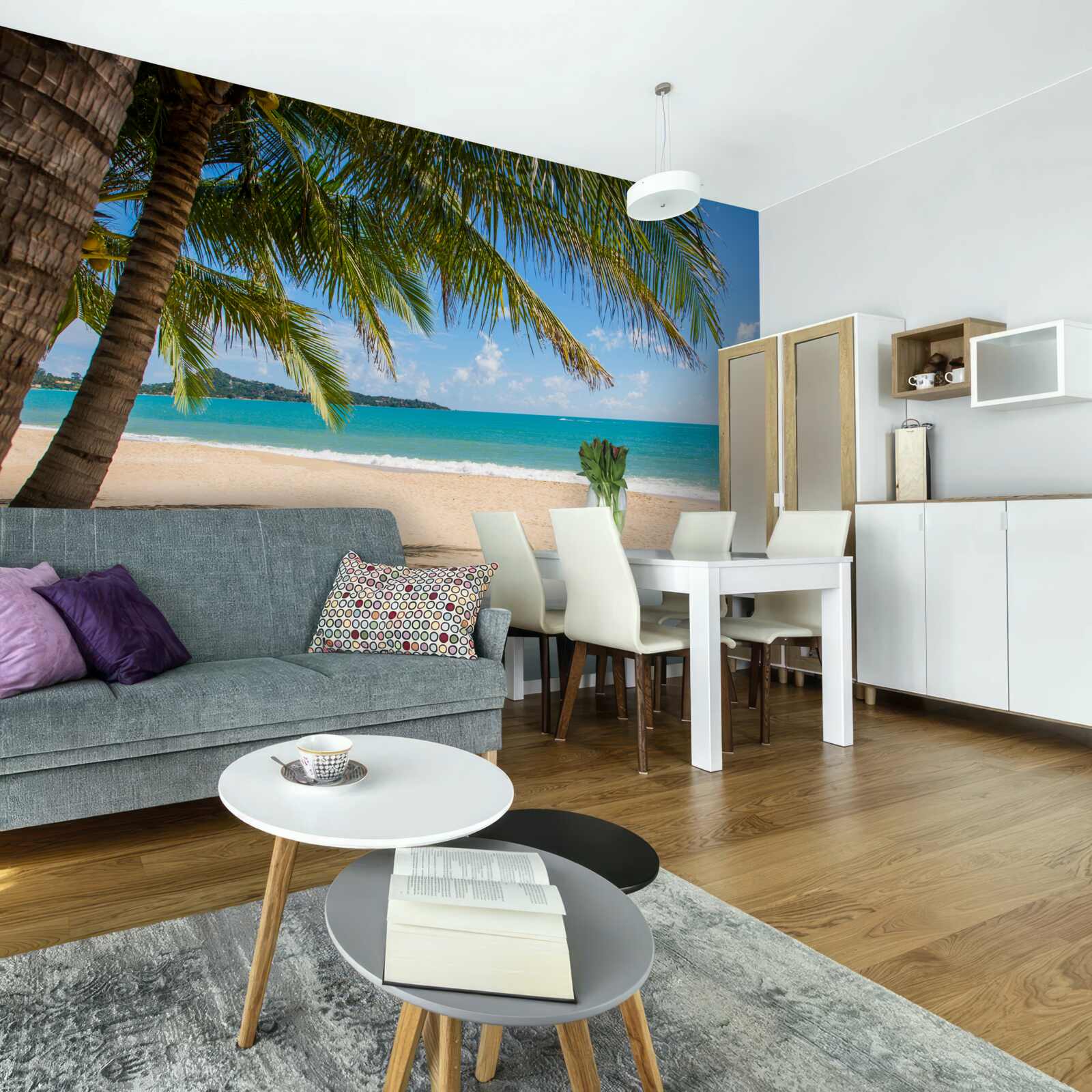 Fototapet plajă de vis izolată