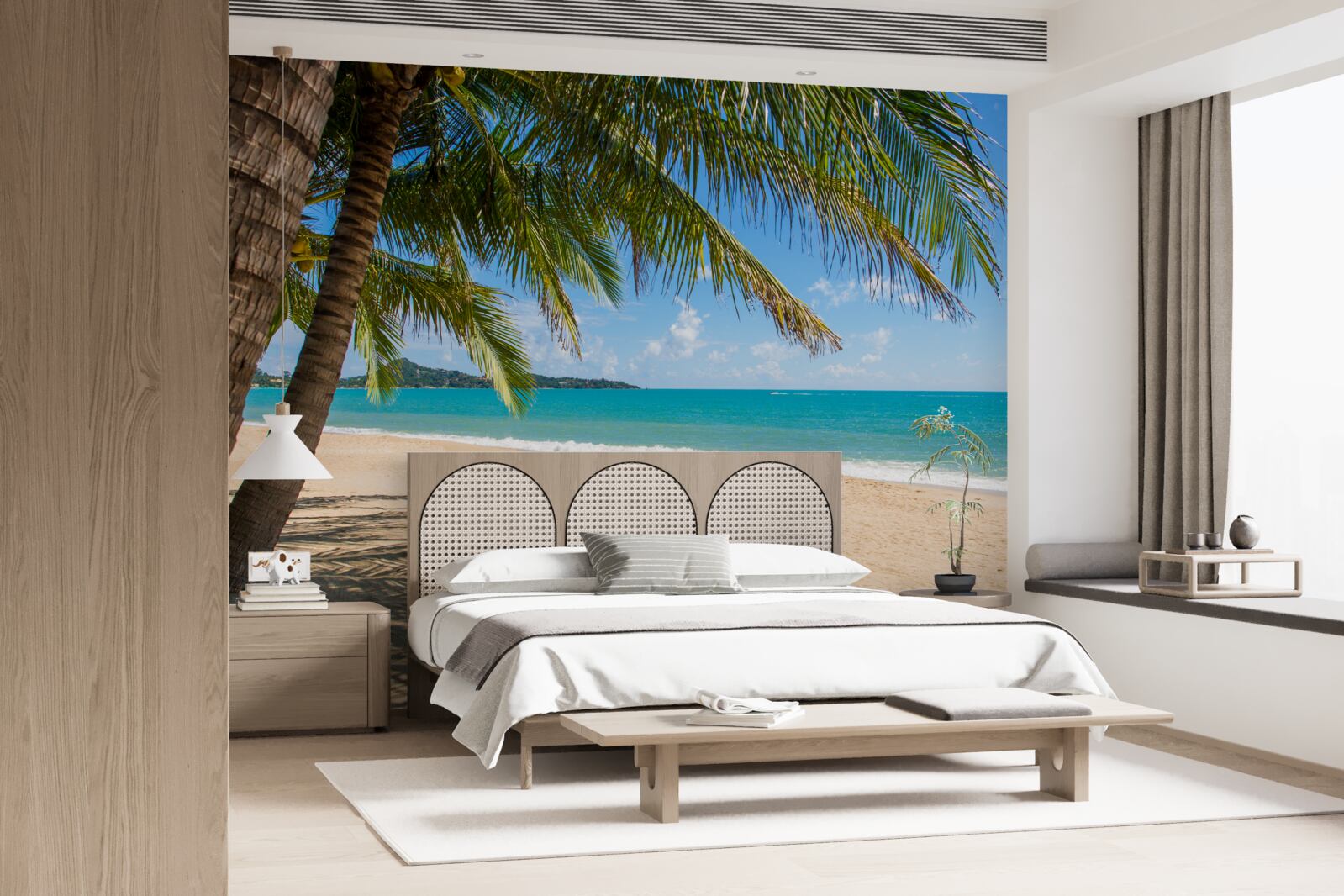 Fototapet plajă de vis izolată