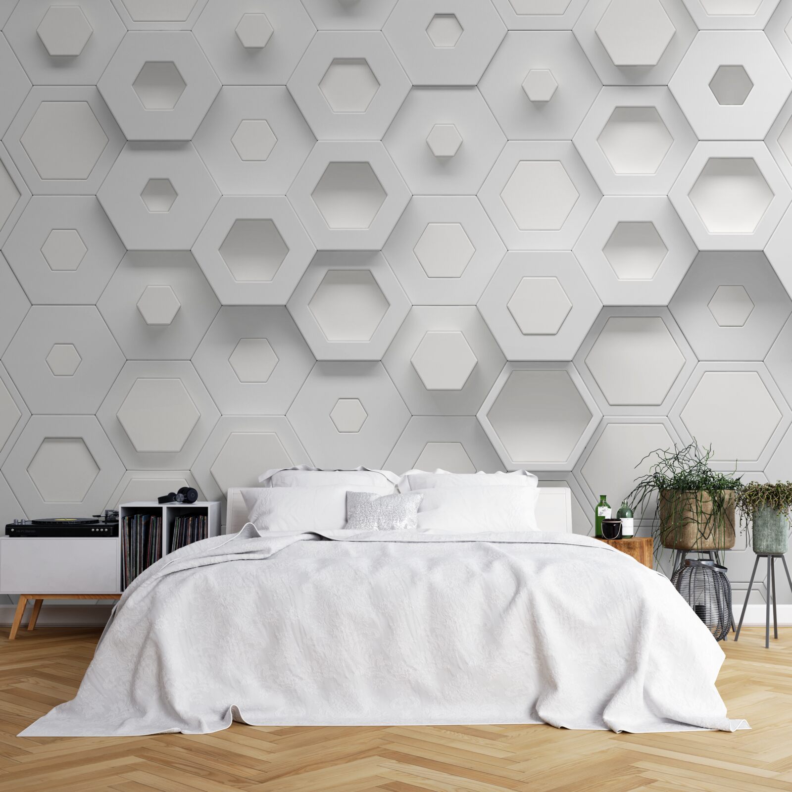 Fototapet modele albe extinse