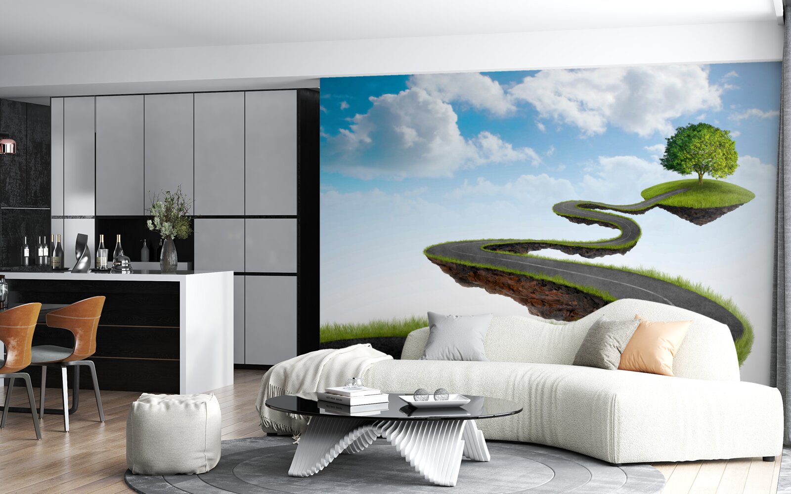 Fototapet călătoria de viață a unei persoane