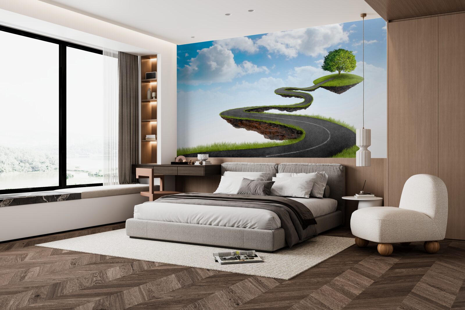 Fototapet călătoria de viață a unei persoane