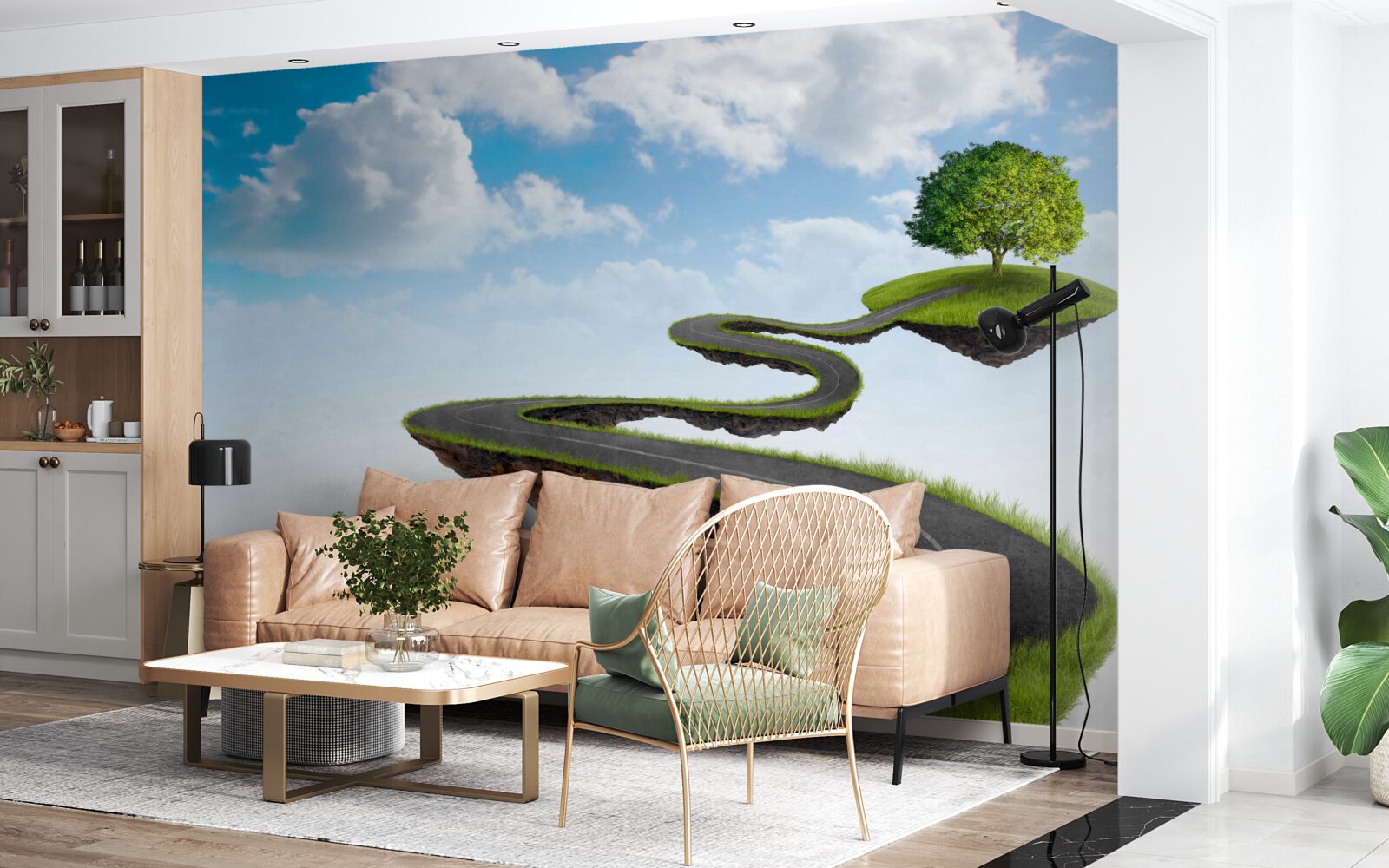 Fototapet călătoria de viață a unei persoane