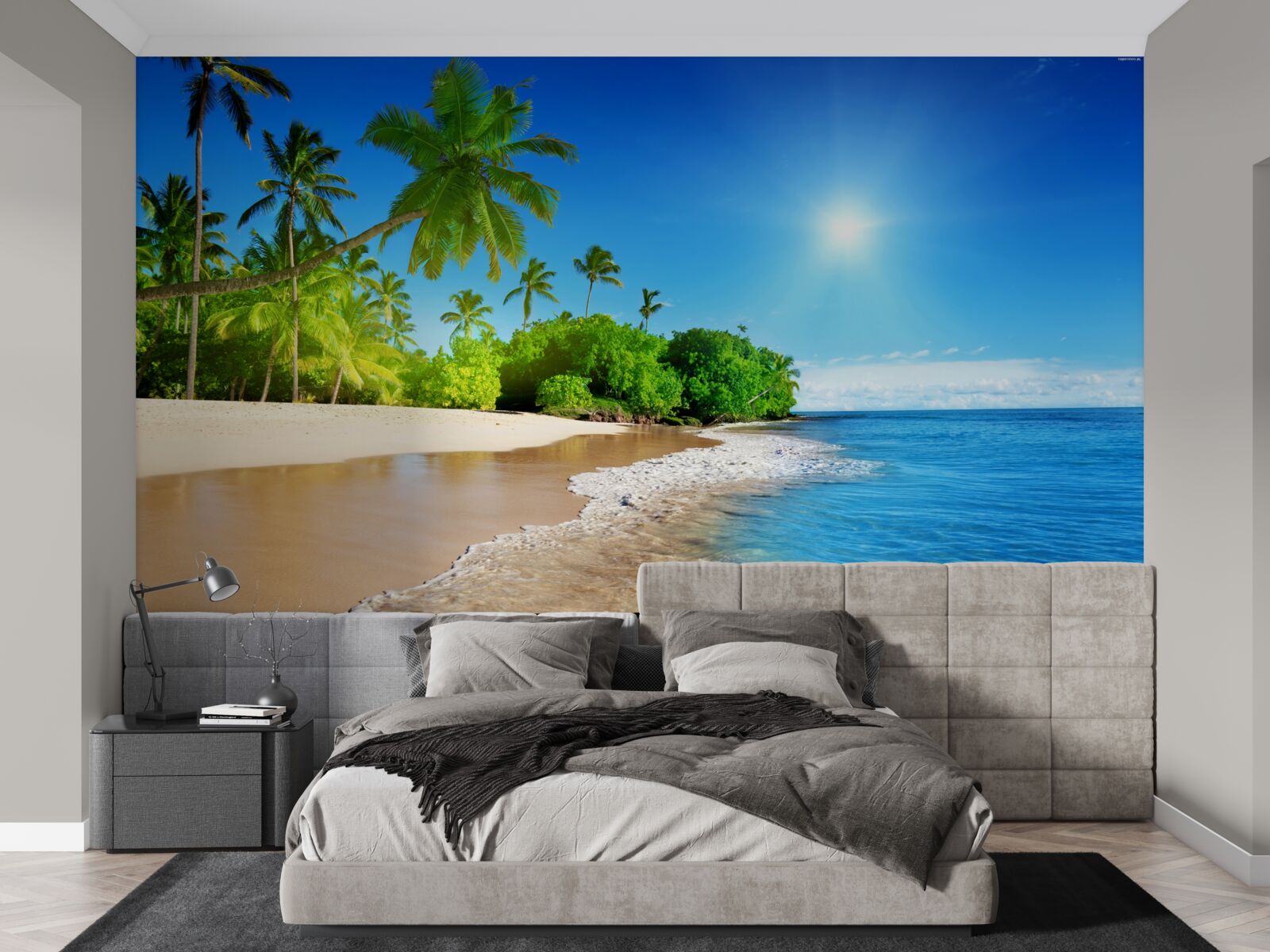 Fototapet coasta albastră