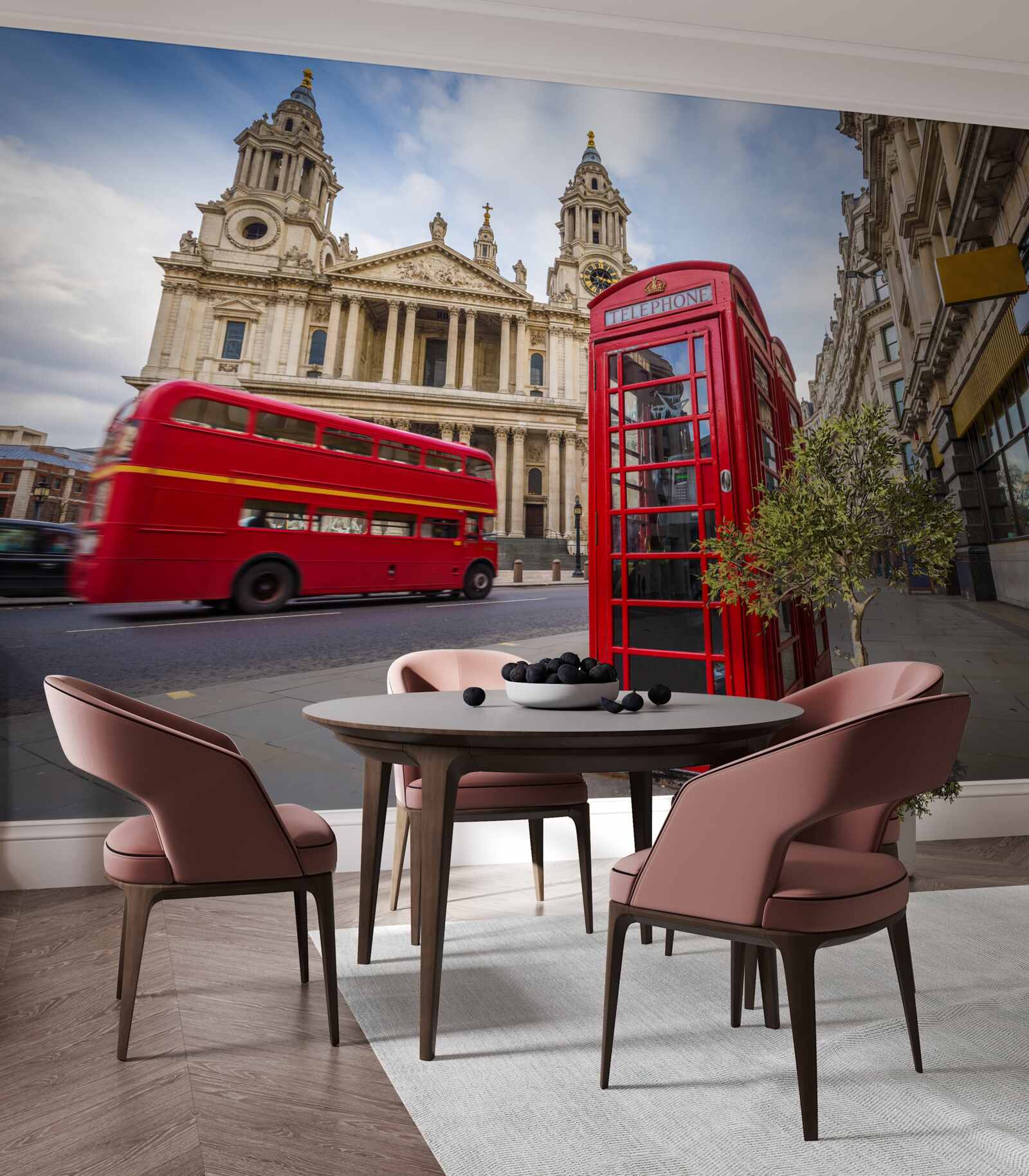 Fototapet caracteristici și locuri memorabile din londra