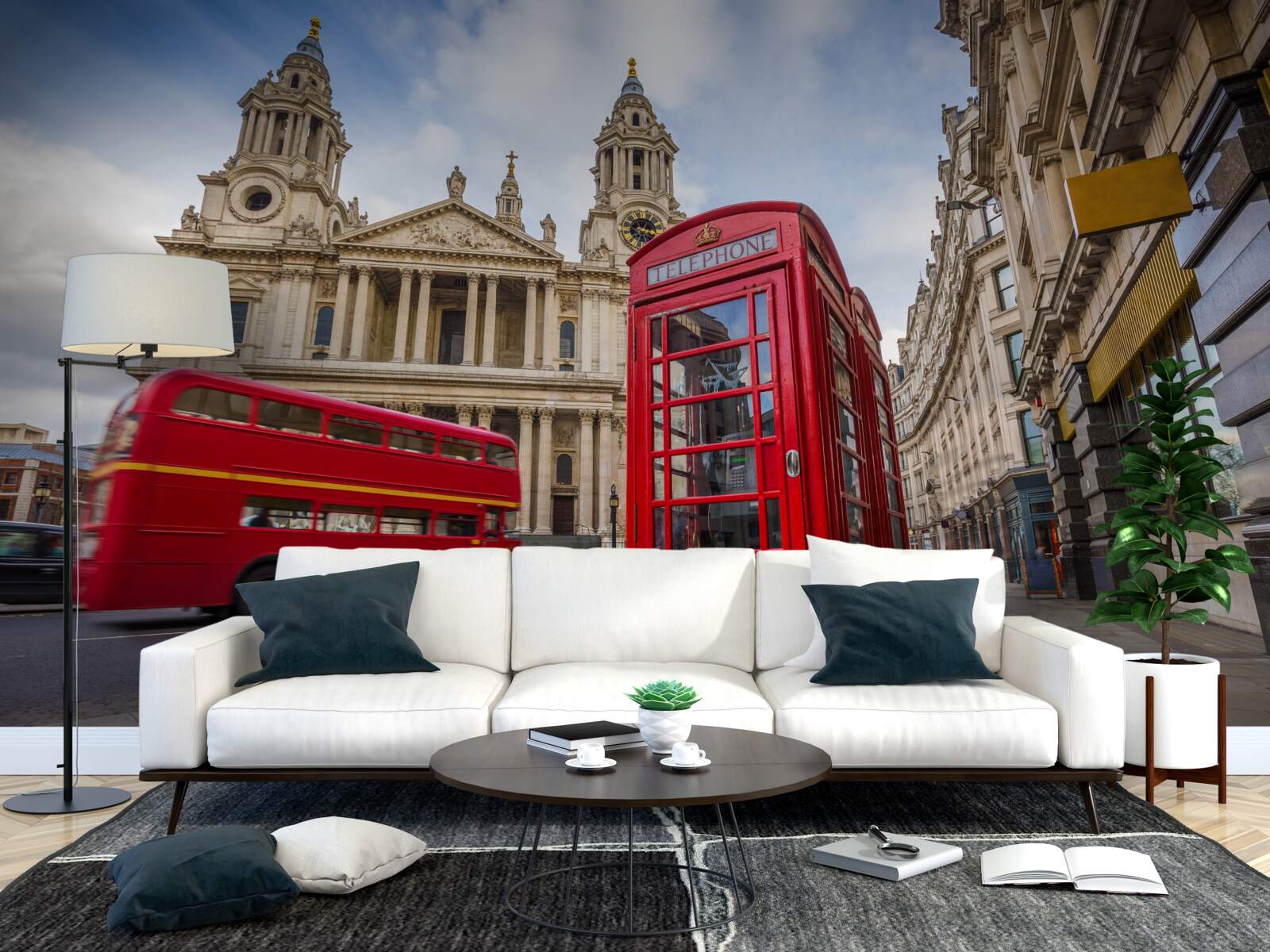 Fototapet caracteristici și locuri memorabile din londra