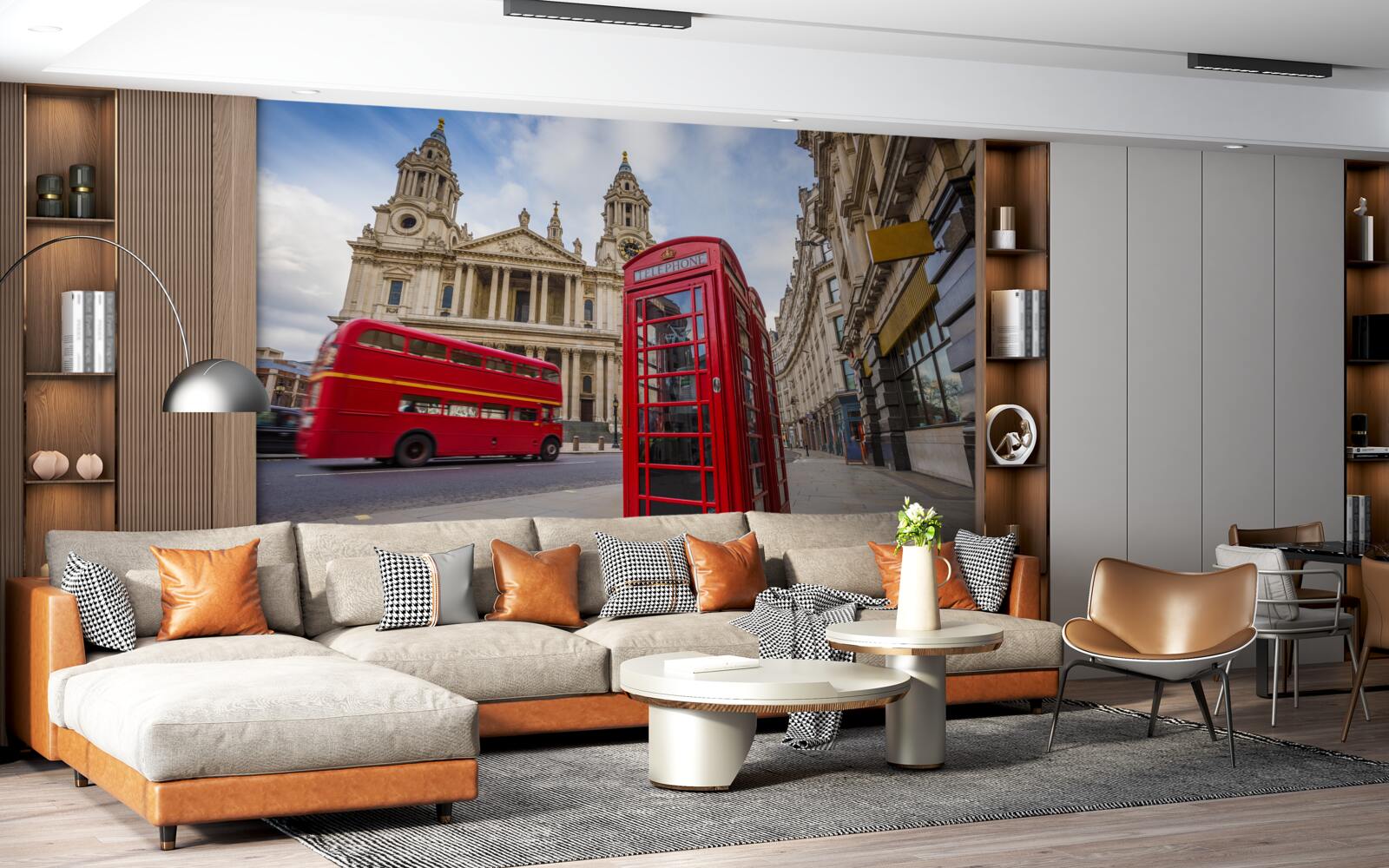 Fototapet caracteristici și locuri memorabile din londra