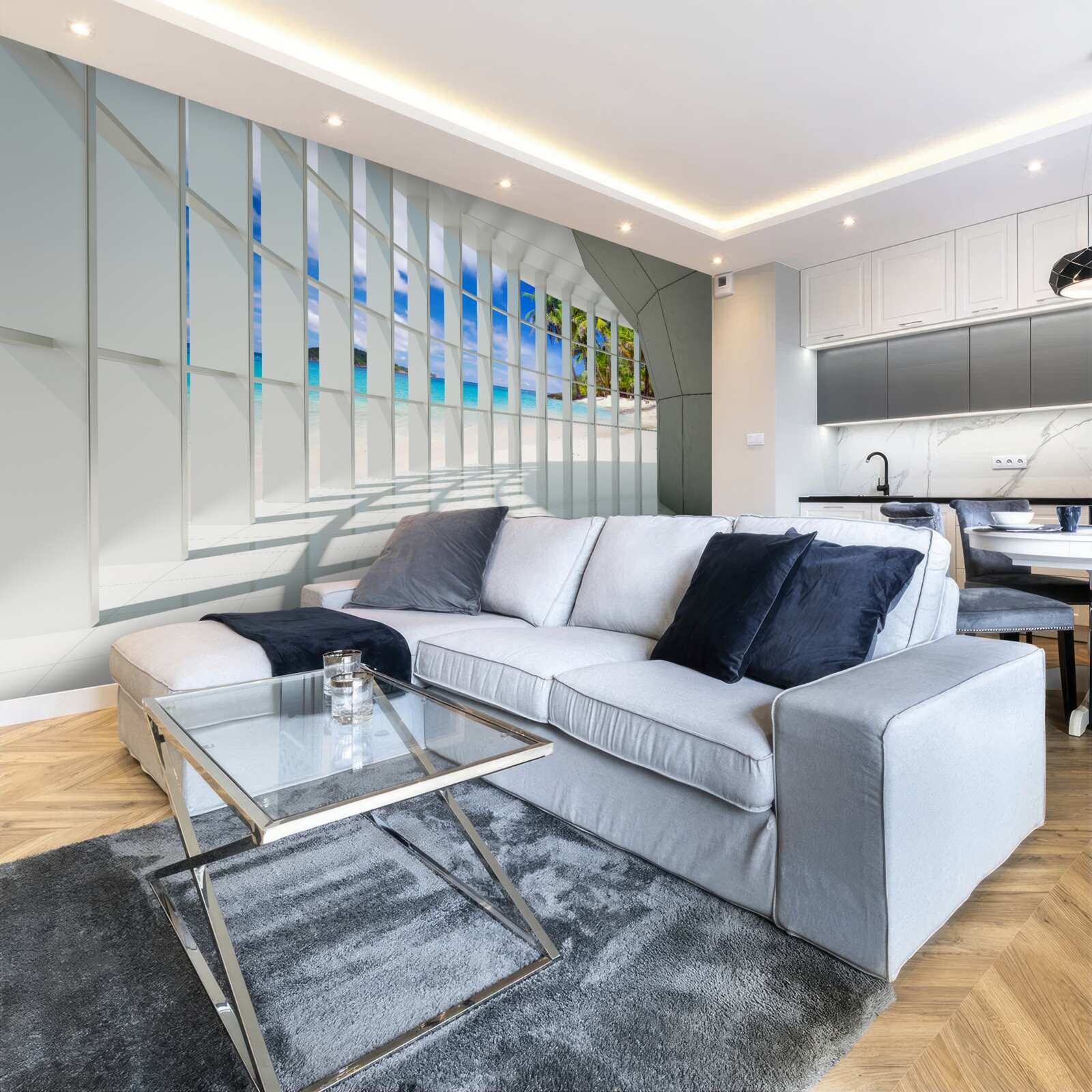 Fototapet ușoară strălucire