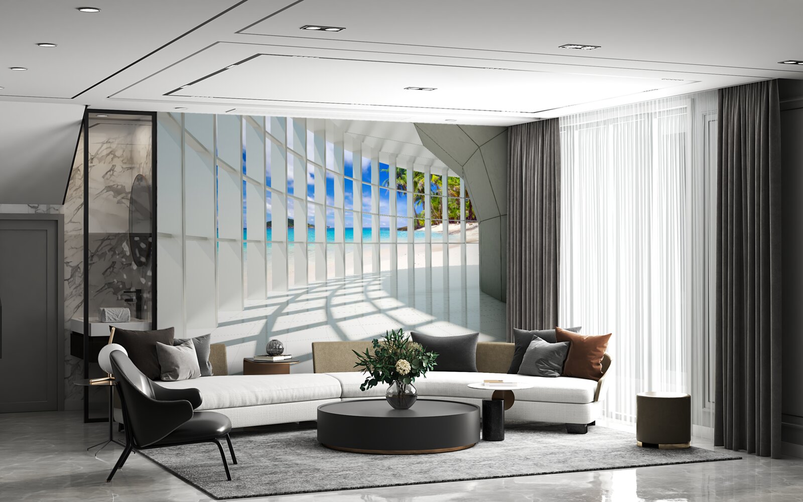 Fototapet ușoară strălucire