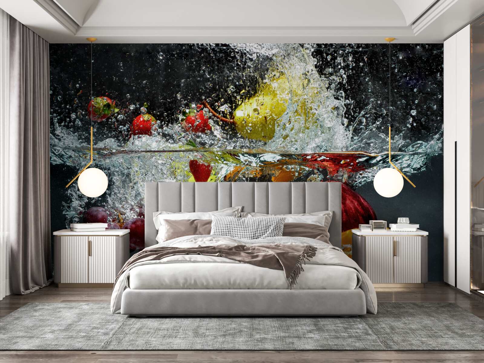 Fototapet fructe lichide