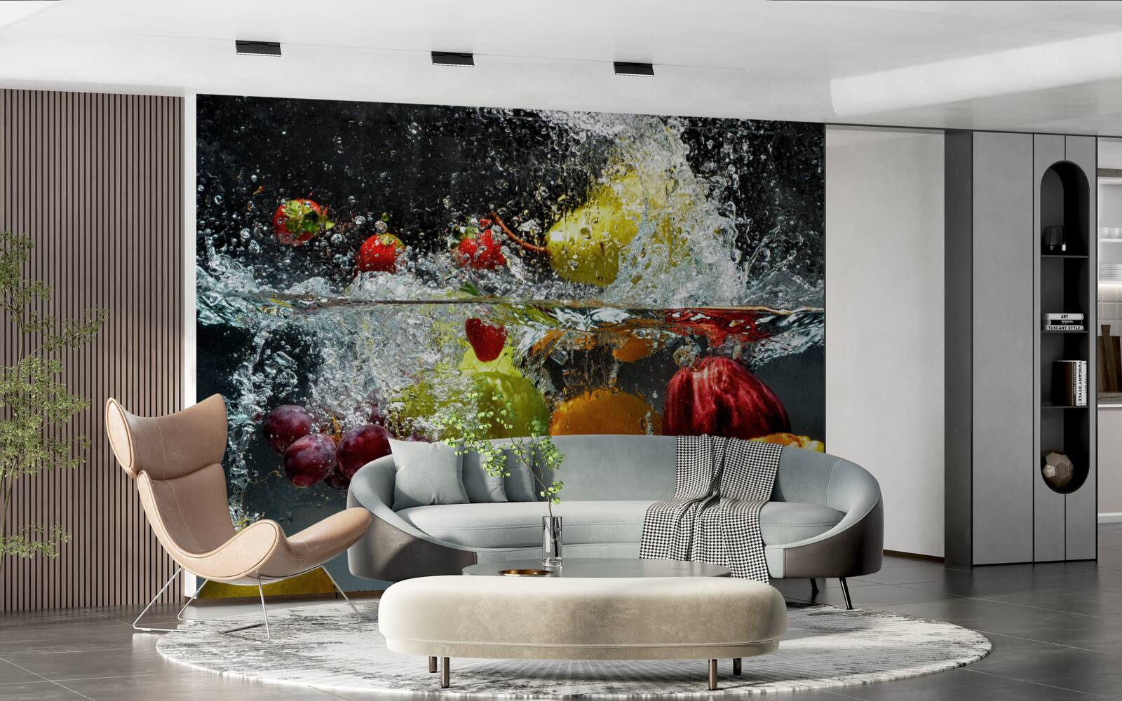 Fototapet fructe lichide