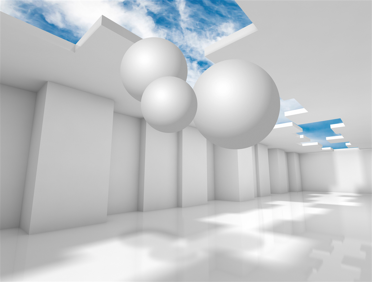 Fototapet depozit luminos