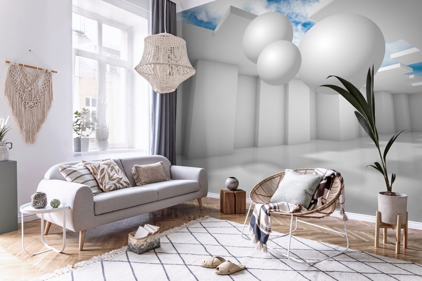 Fototapet depozit luminos