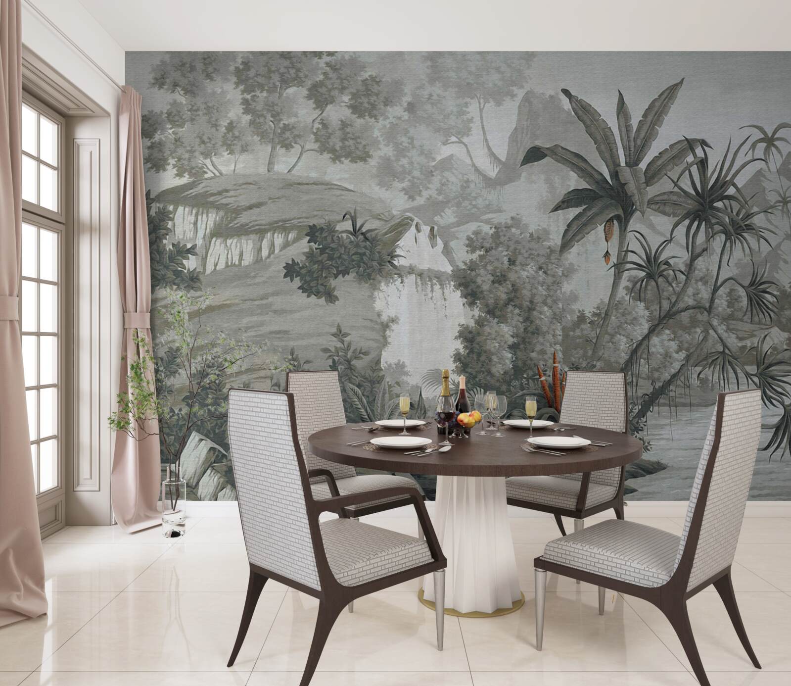 Fototapet junglă întunecată