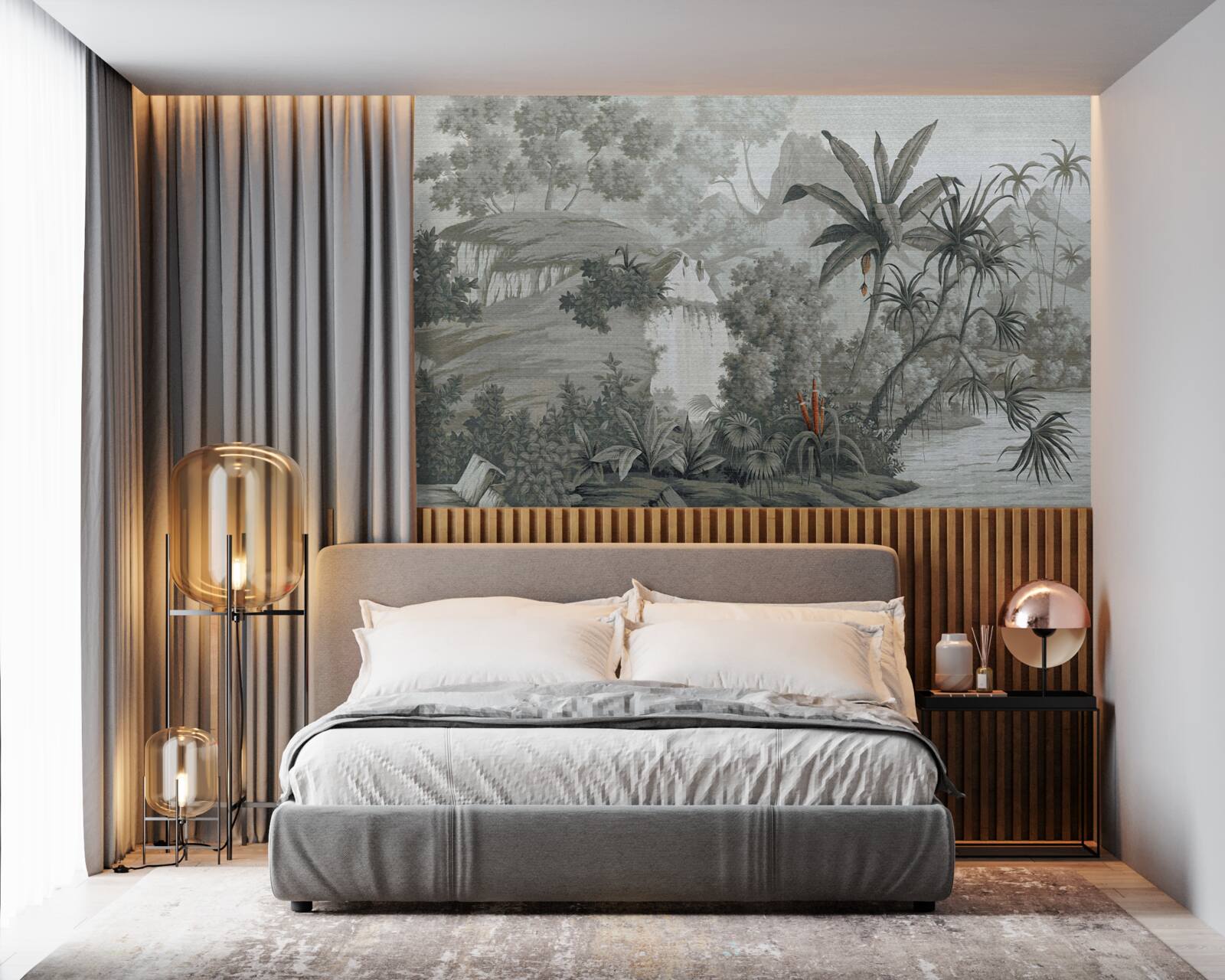 Fototapet junglă întunecată