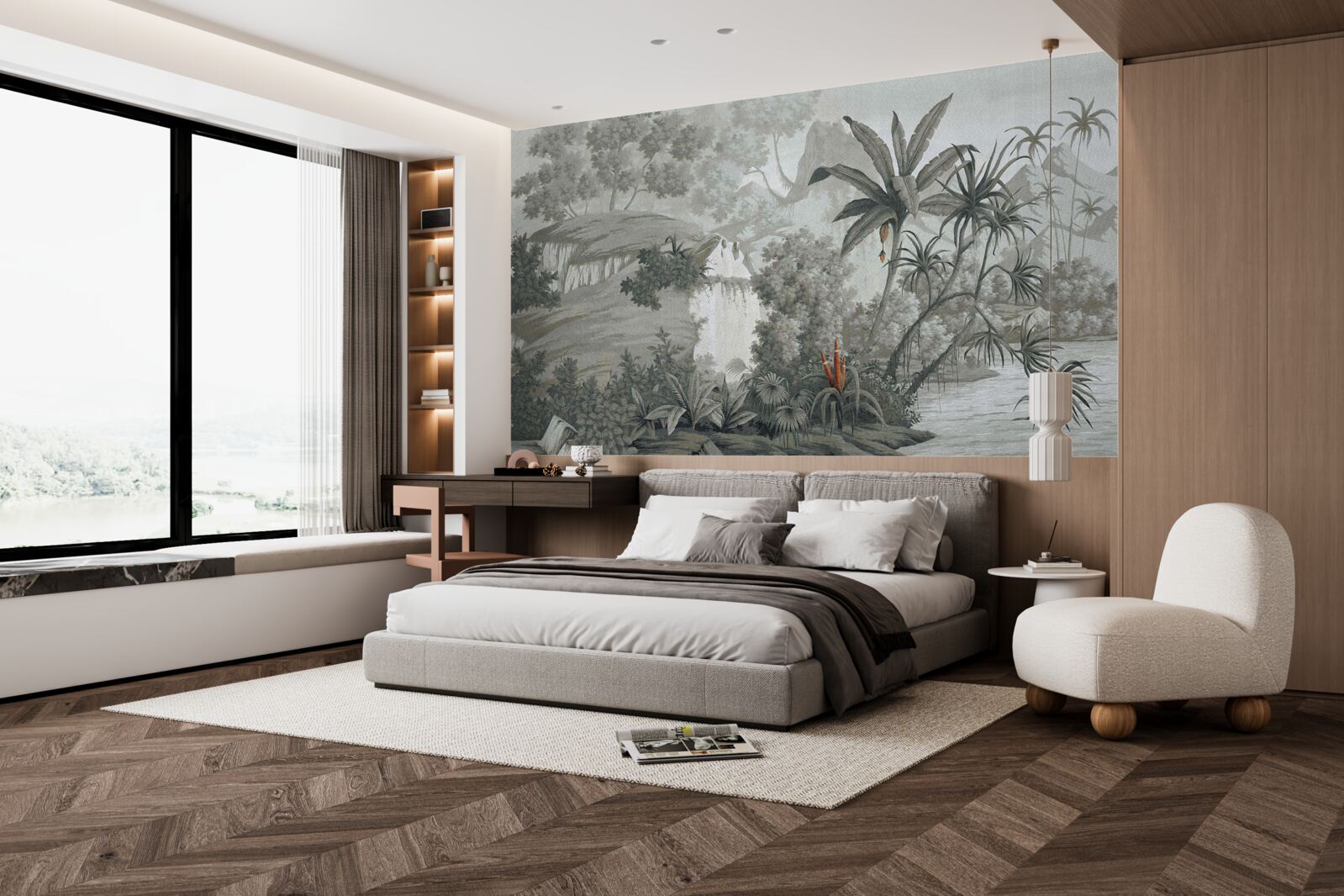 Fototapet junglă întunecată