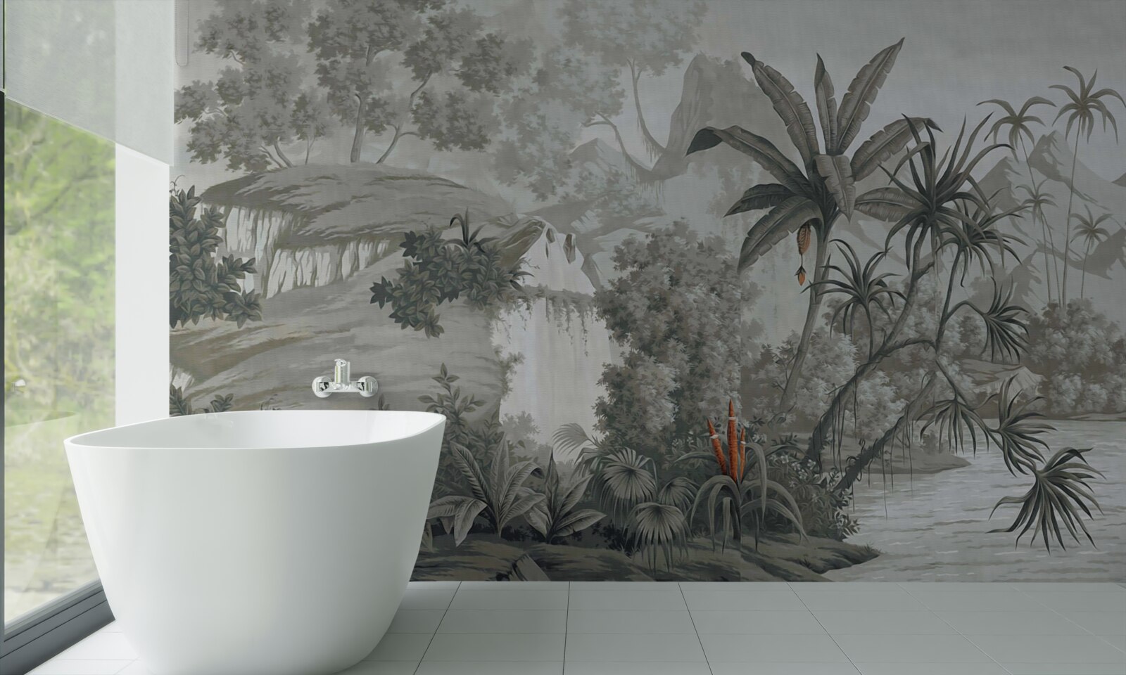 Fototapet junglă întunecată