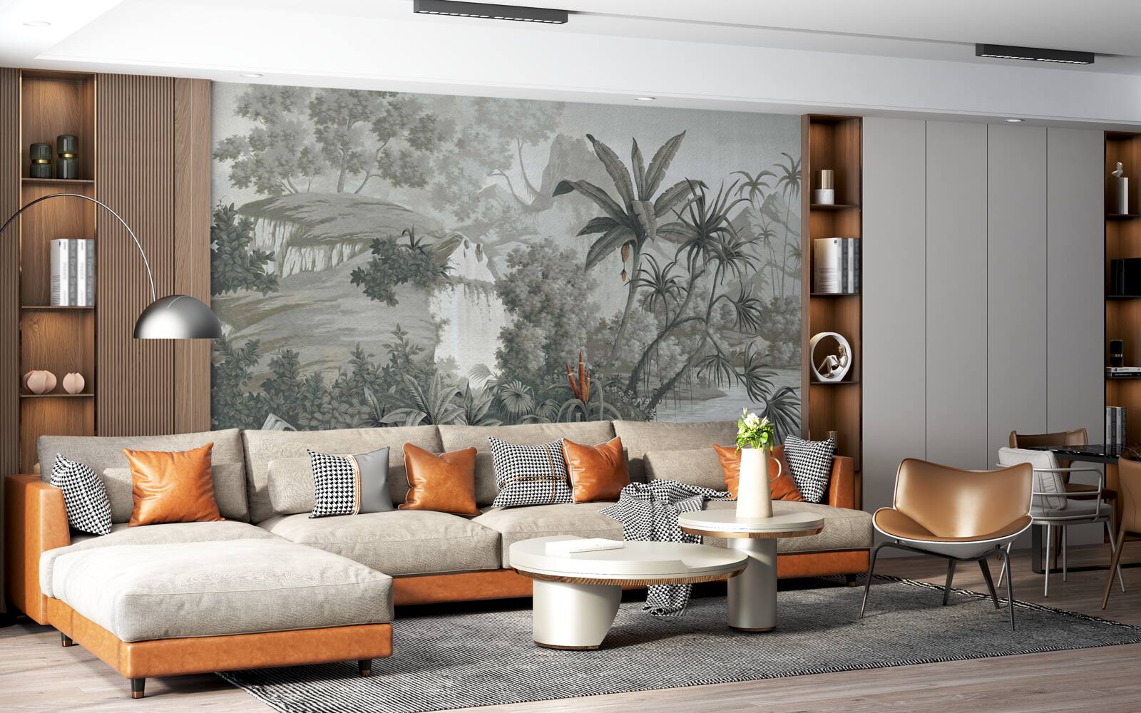 Fototapet junglă întunecată