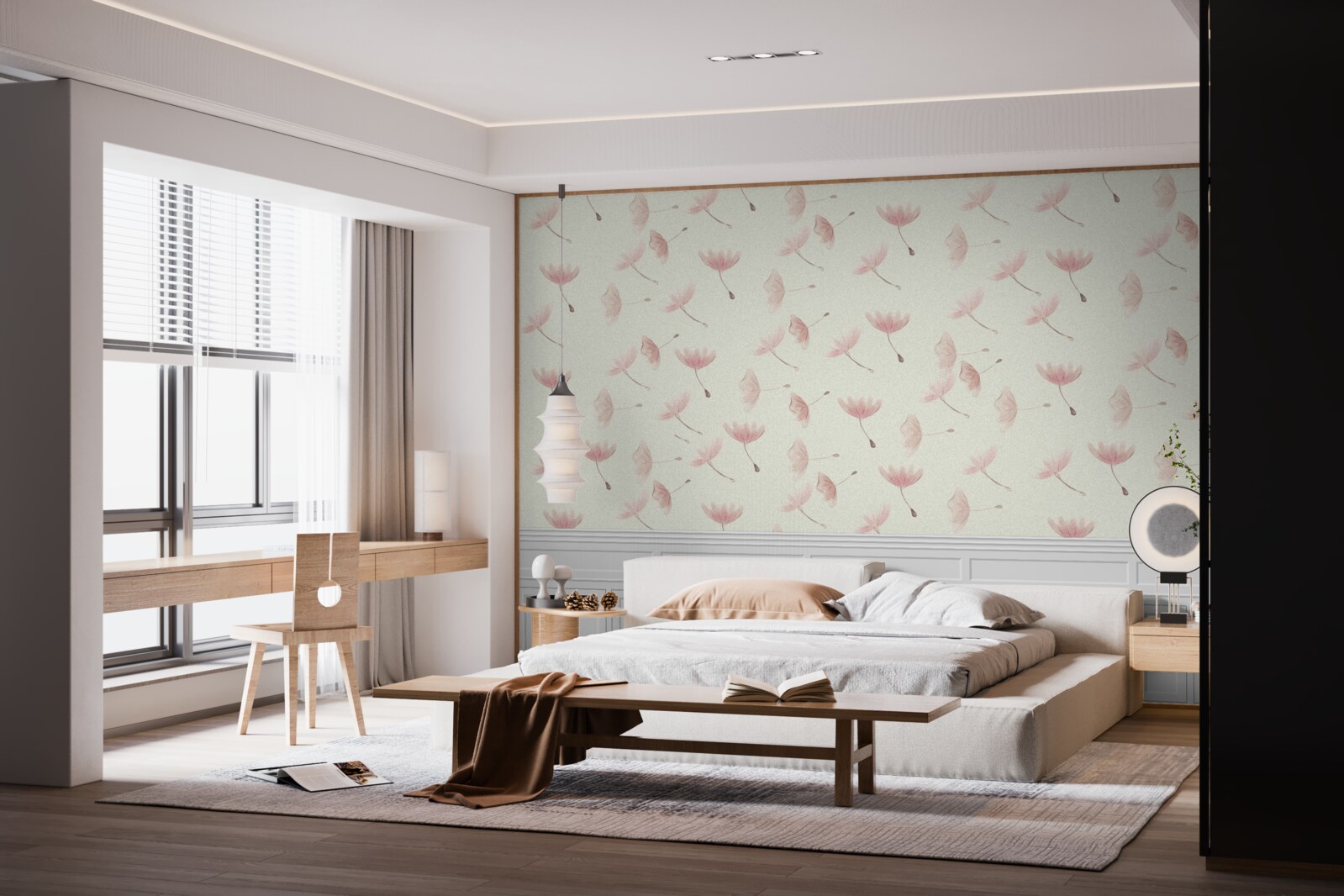 Fototapet iarbă de pampas