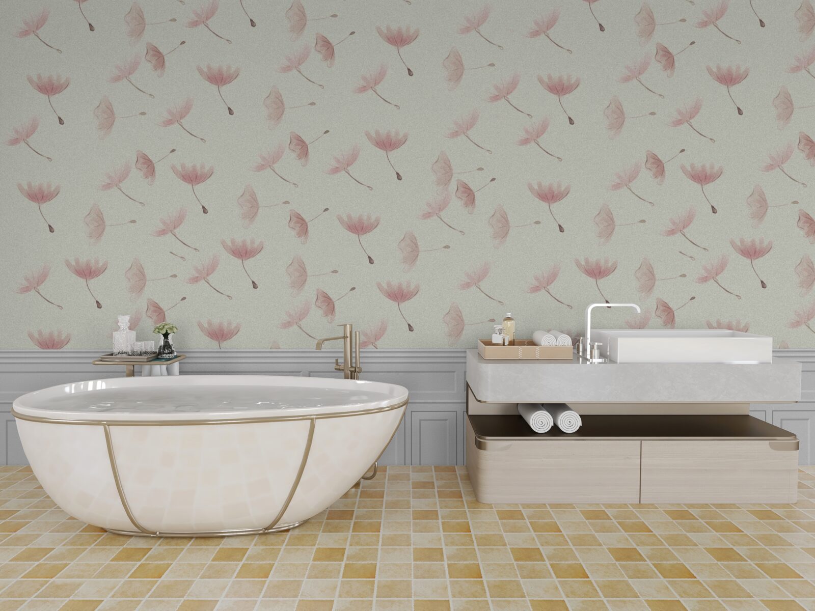 Fototapet iarbă de pampas