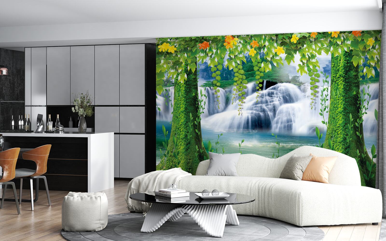 Fototapet peisaj luminos