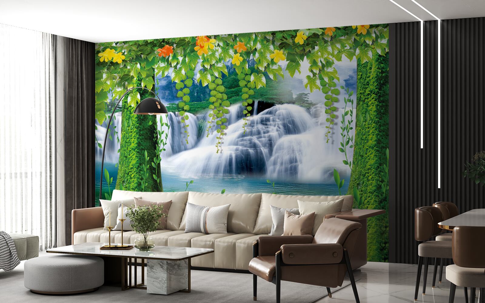 Fototapet peisaj luminos